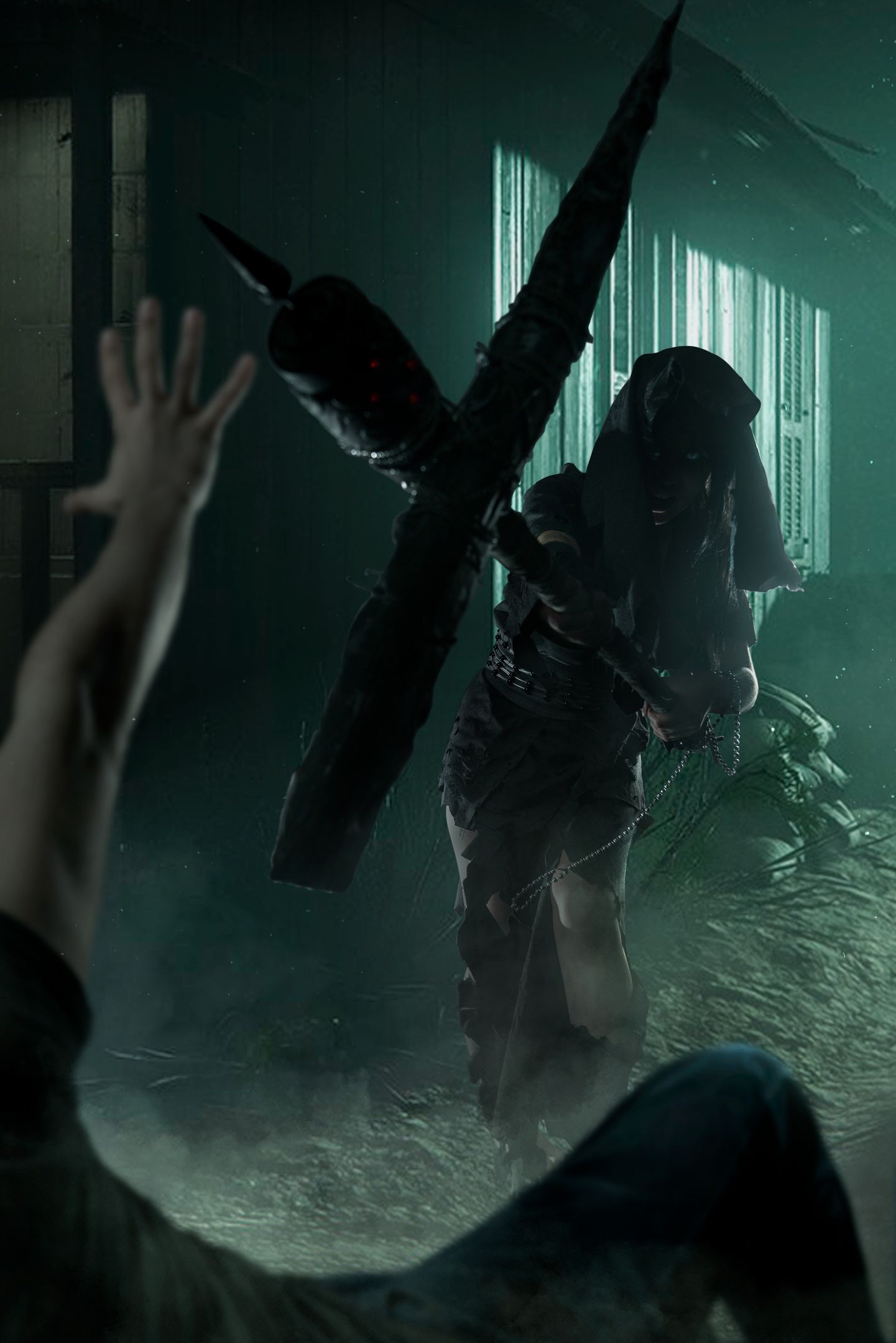 1441x2160  100 Вг; пережить 2 идеи | Outlast 2, южная готика, американская готика