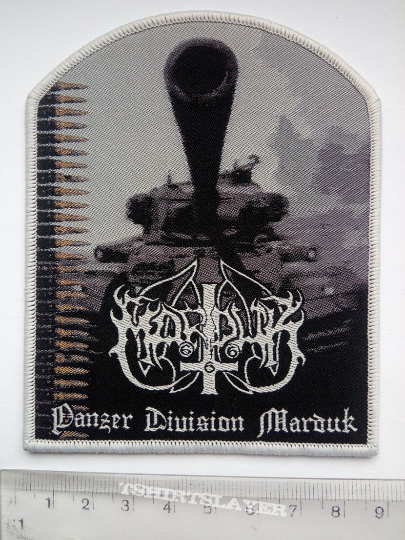 830x1107  Мардук - Танковая дивизия Мардук - тканая нашивка | ФутболкаSlayer Футболка и галерея BattleJacket