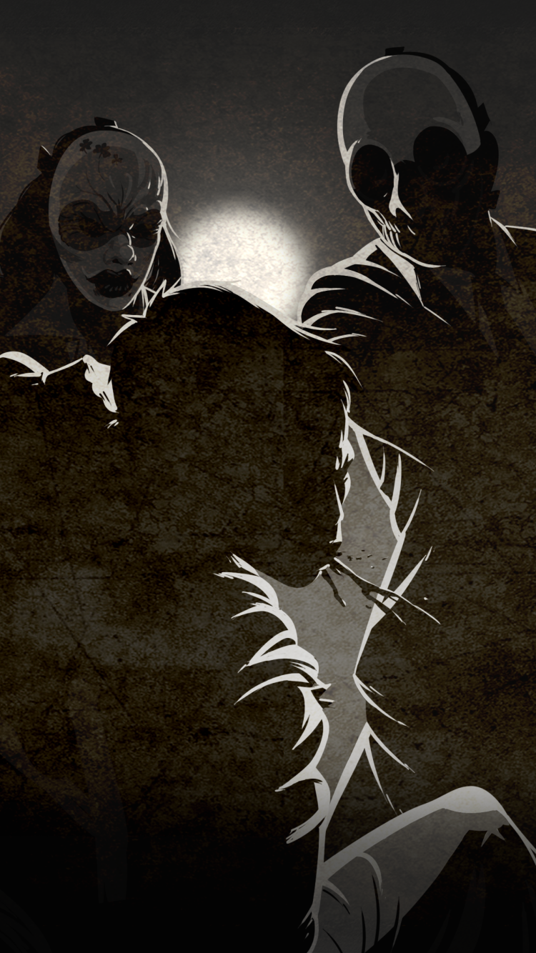 750x1334  Обои для телефона Payday 2