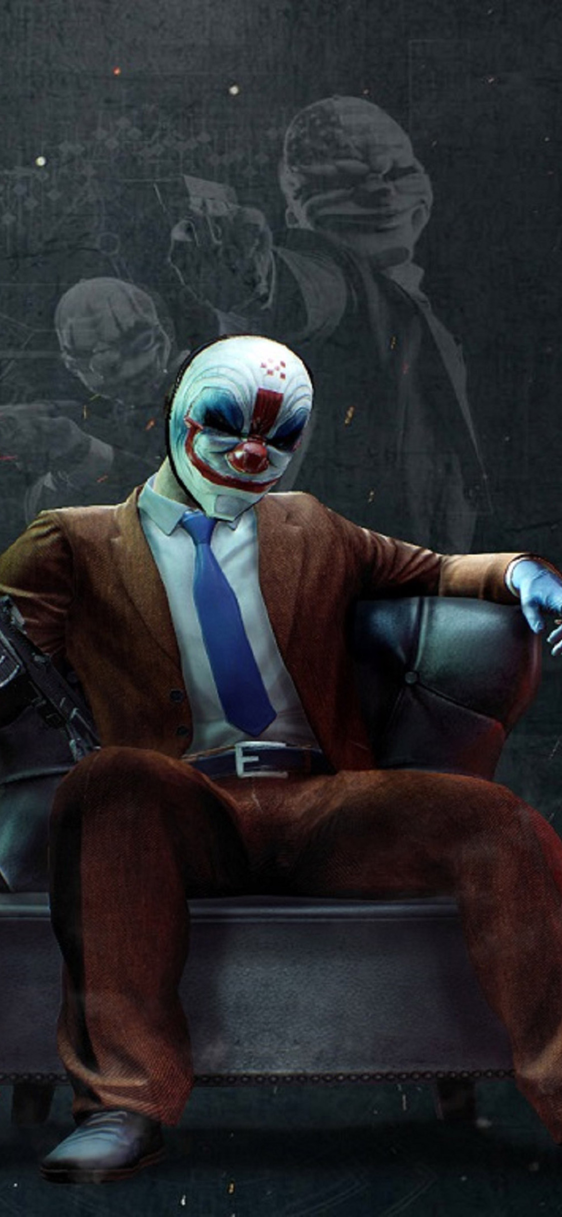 1125x2436  Payday 2 Artwork 2 Iphone XS,Iphone 10,Iphone X HD 4k Обои, изображения, фоны, фото и картинки 1125x2436