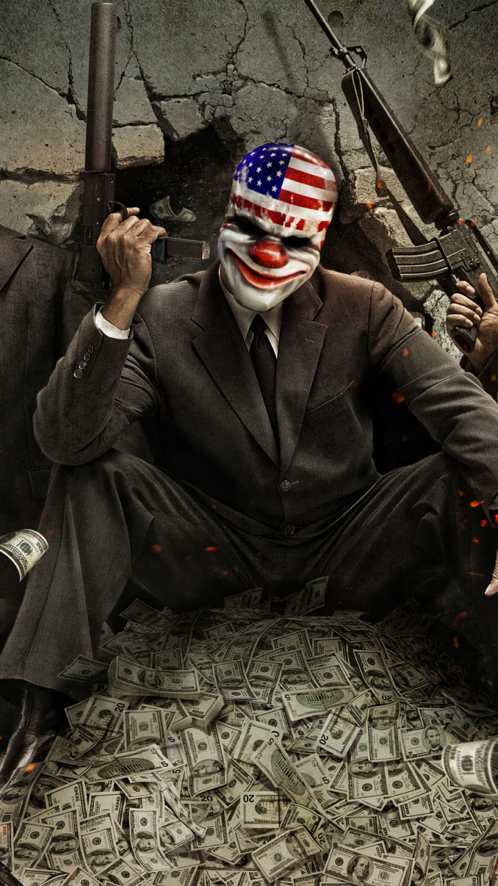 720x1280  Скачать картинки «Payday: The Heist» на телефон, бесплатные HD картинки «Payday: The Heist»