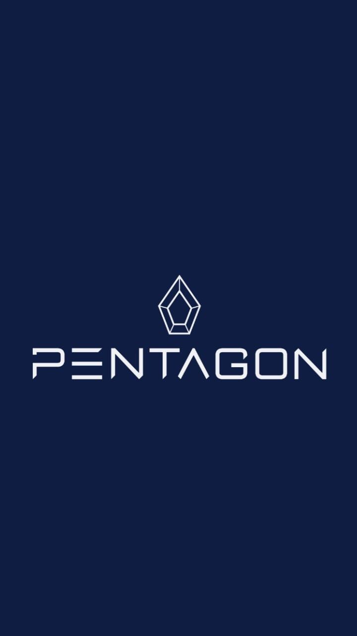 720x1280  Обои/экран блокировки Пентагона загружены Стефани | Пентагон, логотипы K-pop, логотип Пентагона