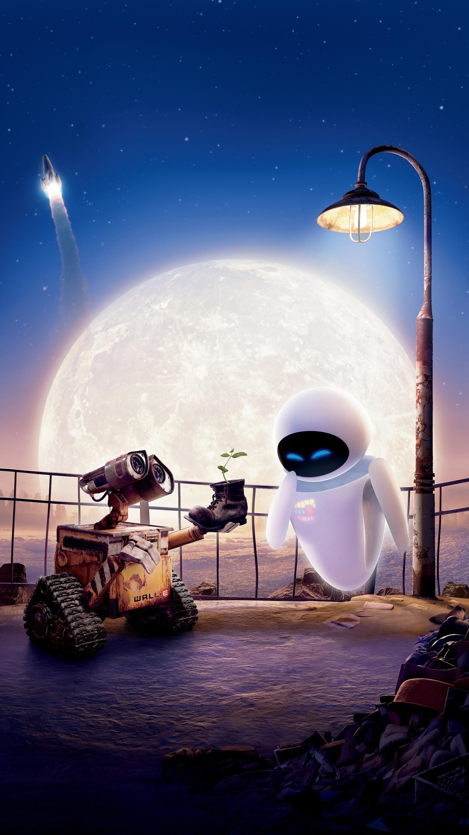 Обои на телефон wall e