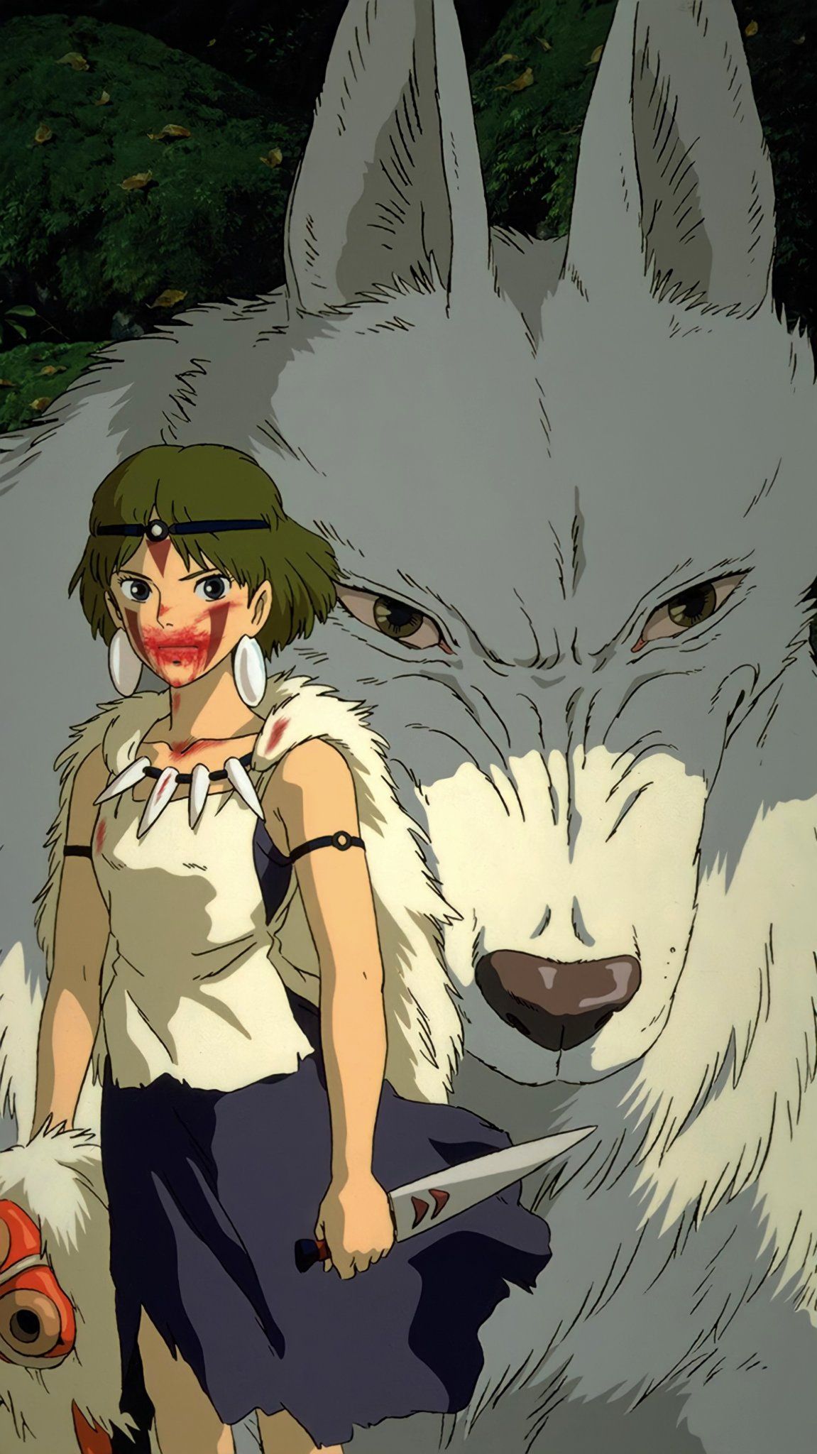 22+ Princess mononoke обои на телефон от evgenia.doronina