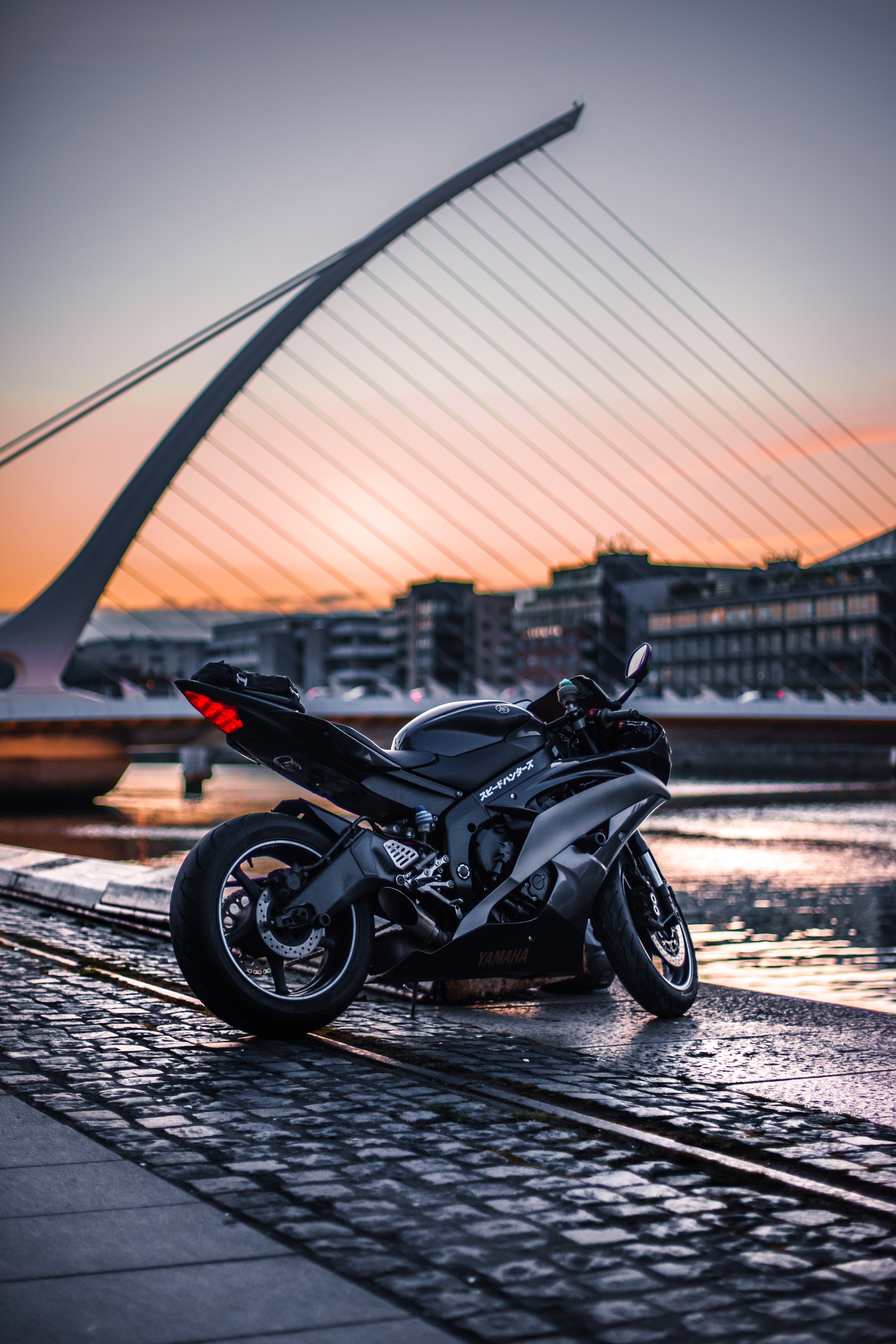 Yamaha r6 Sunset