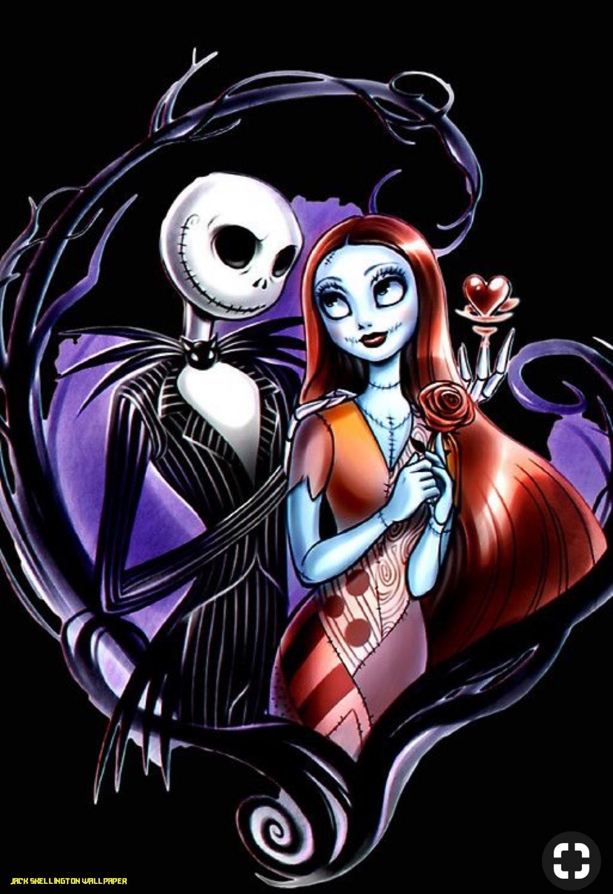 1204x1755 Nightmare before Christmas wallpaper - Обои Sun