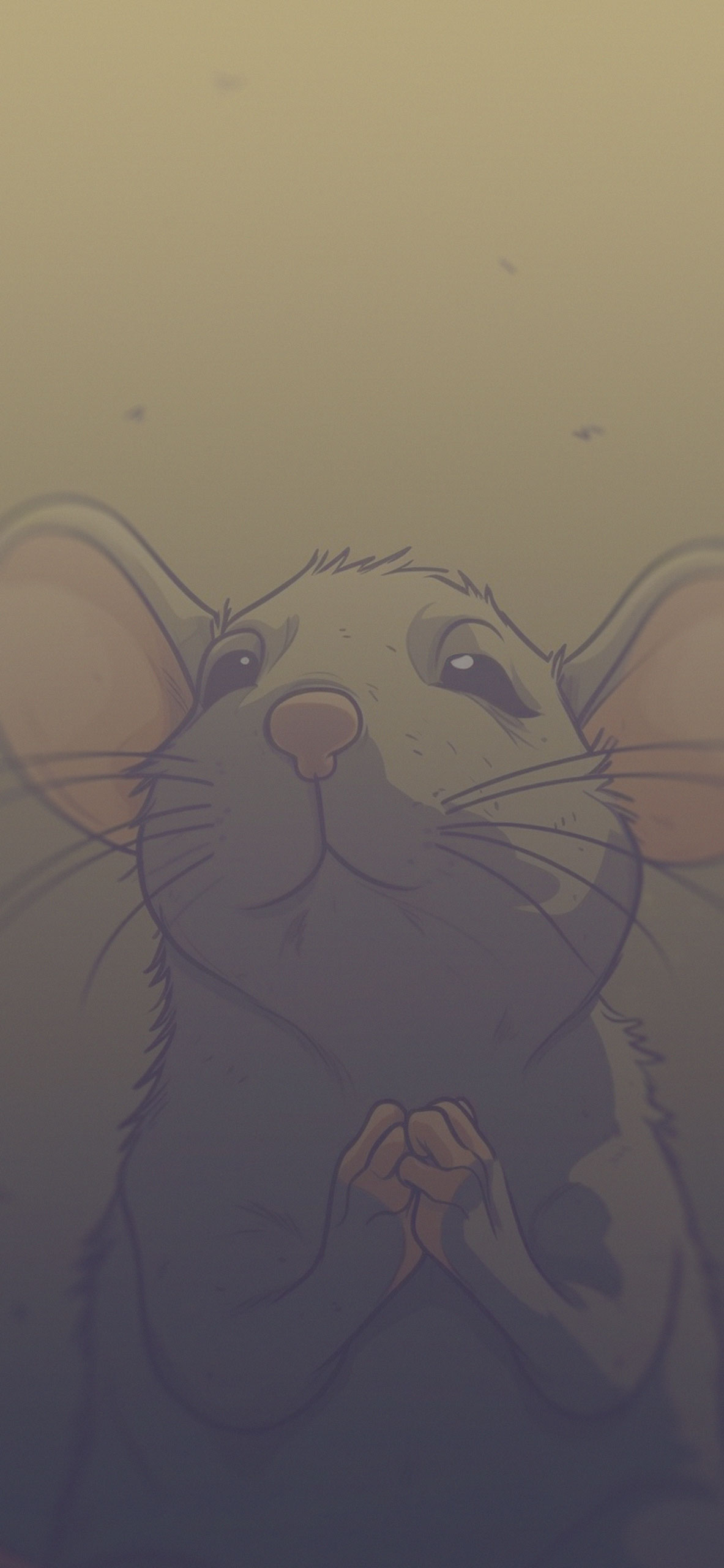 1183x2560  Обои Крыса в мультяшном стиле - Клан Обои