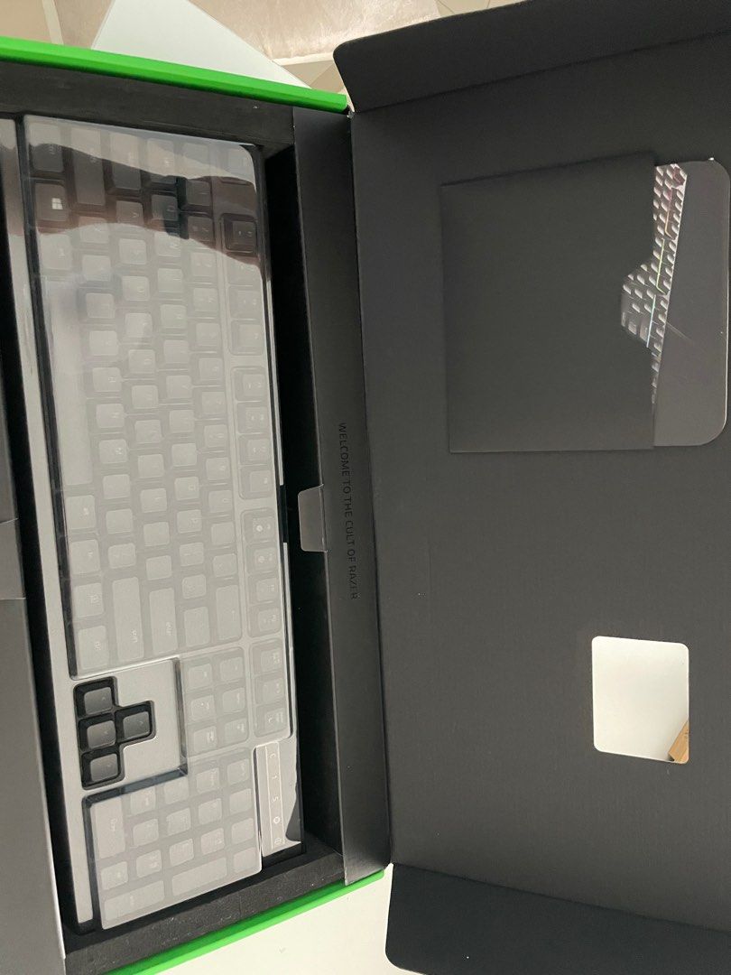 810x1080  Игровая клавиатура Razer Ornata V3, светодиодная RGB-подсветка, США, черный, проводная, мех.