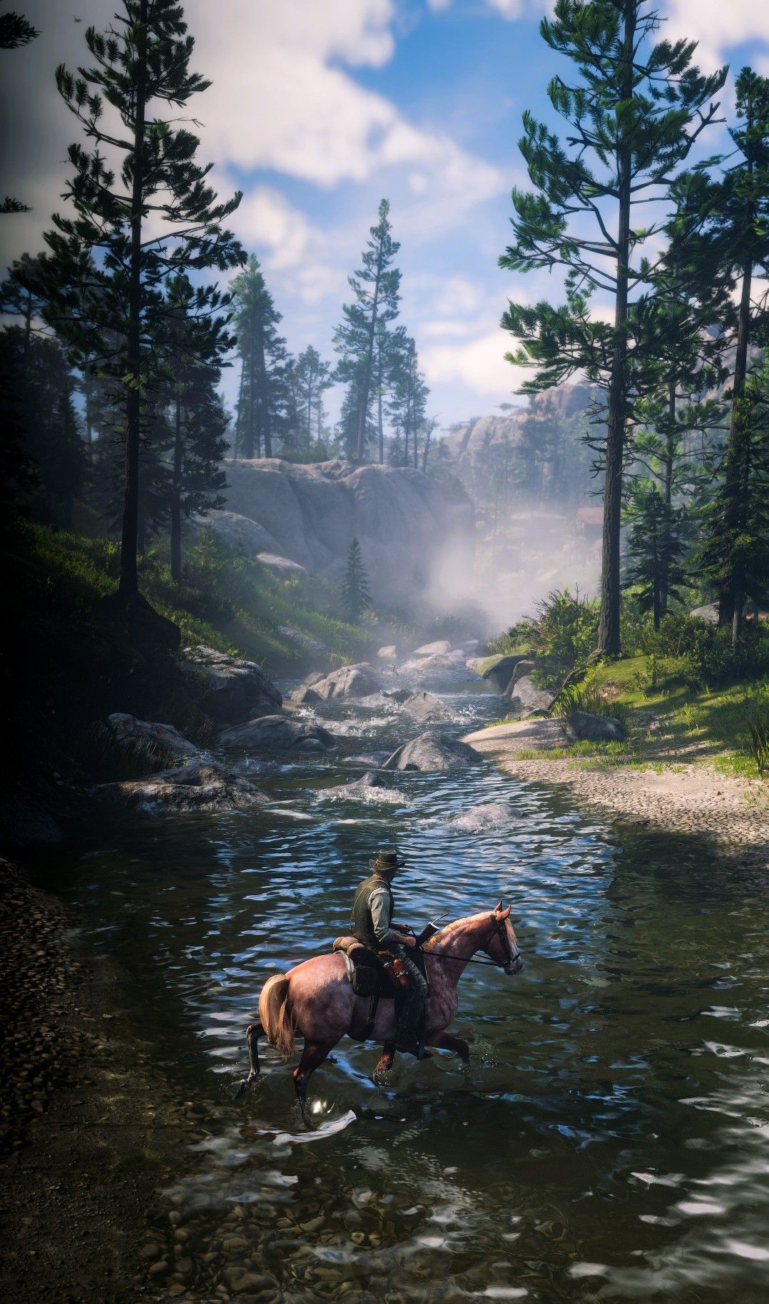 1078x1828  Red Dead Redemption, Артур Морган, револьвер, HD обои для телефона | Пикпикселей