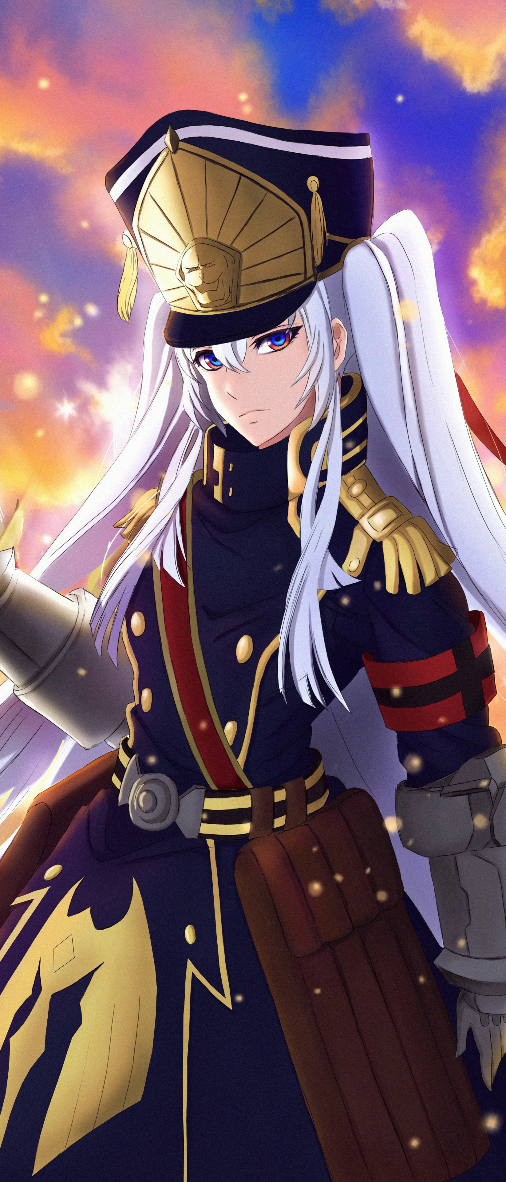 1644x3840  Скачать картинки «Альтаир (Re:creators)» на телефон, бесплатные HD картинки «Альтаир (Re:creators)»