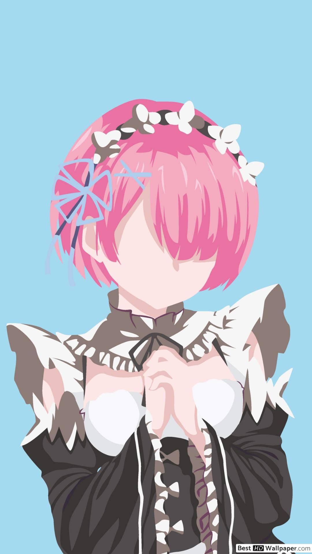 1080x1920  Ram Re Zero Обои - Пещера обоев