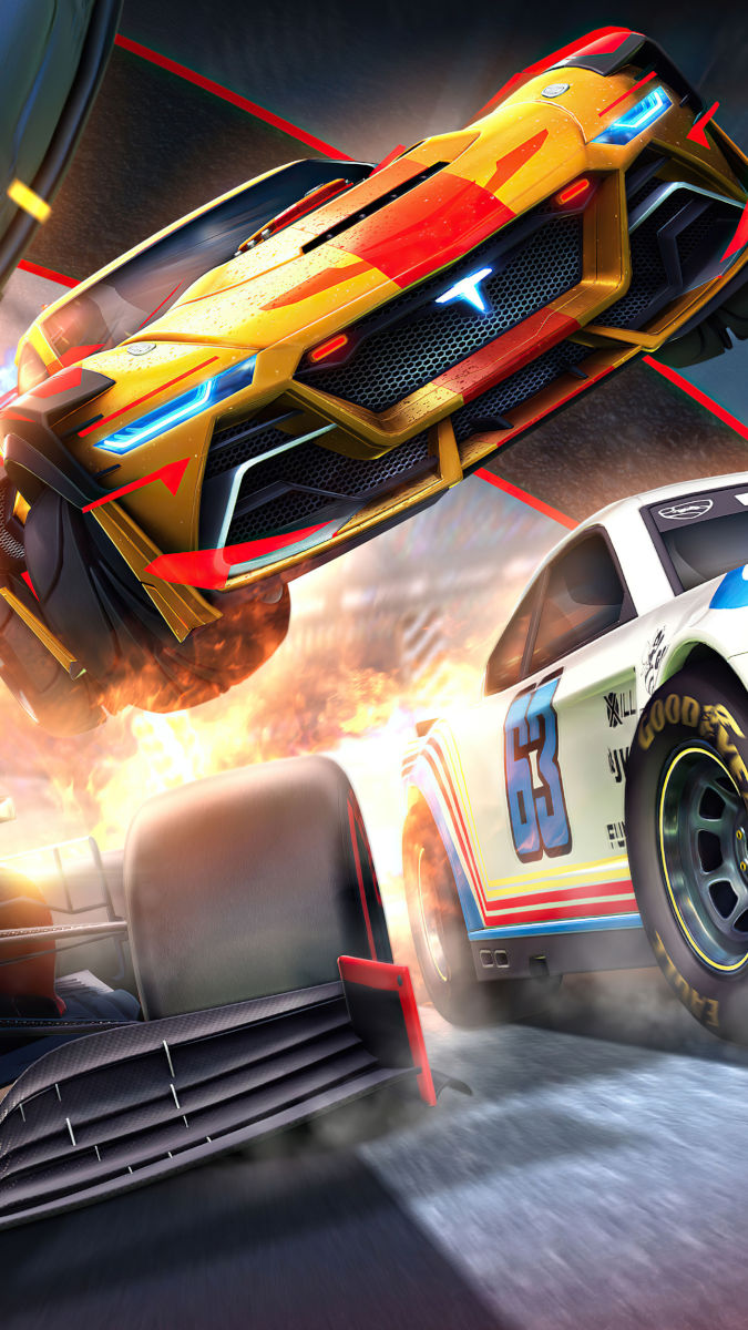 675x1200  Обои Rocket League для мобильных и ПК