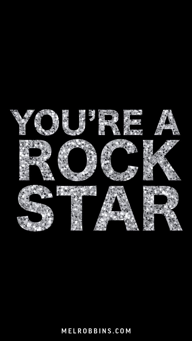 736x1308  Ты рок-звезда »- Мел Роббинс обои | Мел Роббинс, Вдохновляющие мысли, Классные обои арт