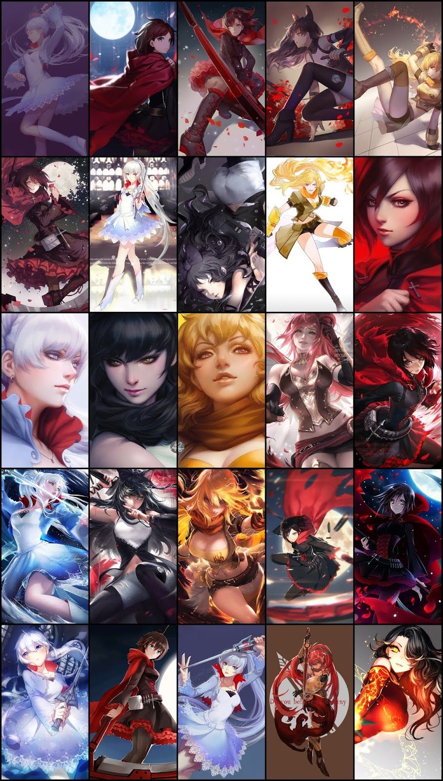 909x1600  Пакет обоев RWBY для мобильного телефона (Часть 01) | Rwby аниме, Rwby обои, Rwby