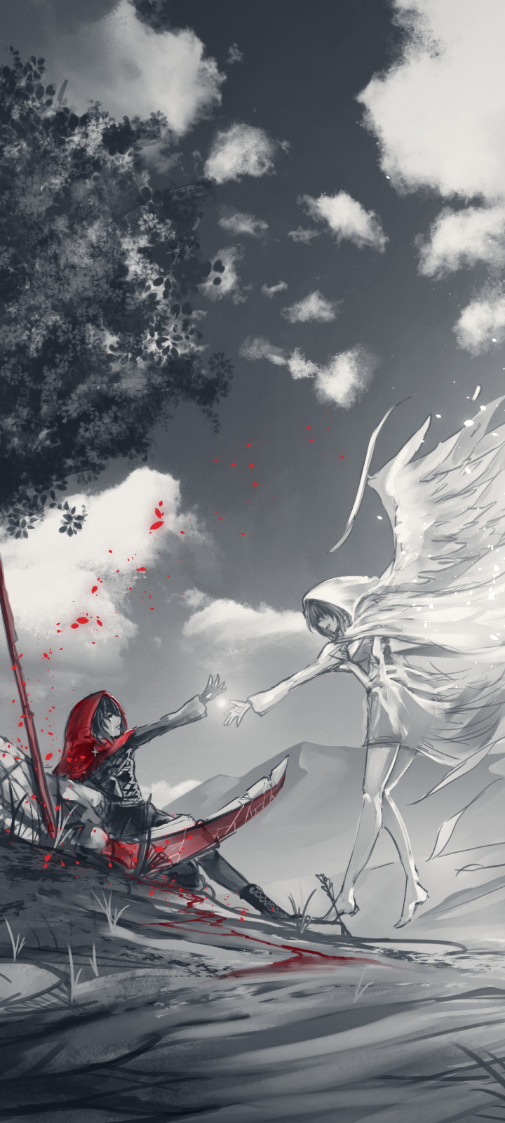 720x1600  Картинка на телефон: Аниме, Rwby, Руби Роуз (Rwby), 1427757 Скачать картинку бесплатно.