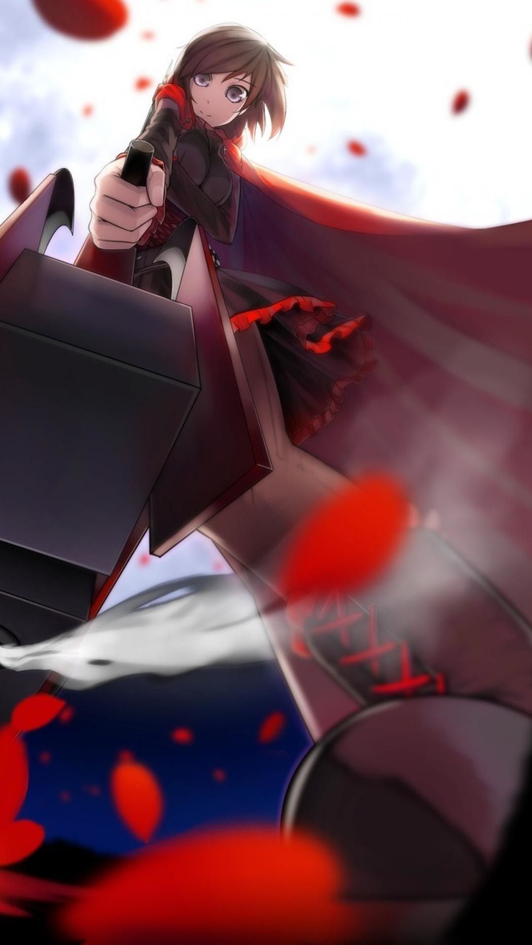 1080x1920  Обои Qrow RWBY - Пещера обоев