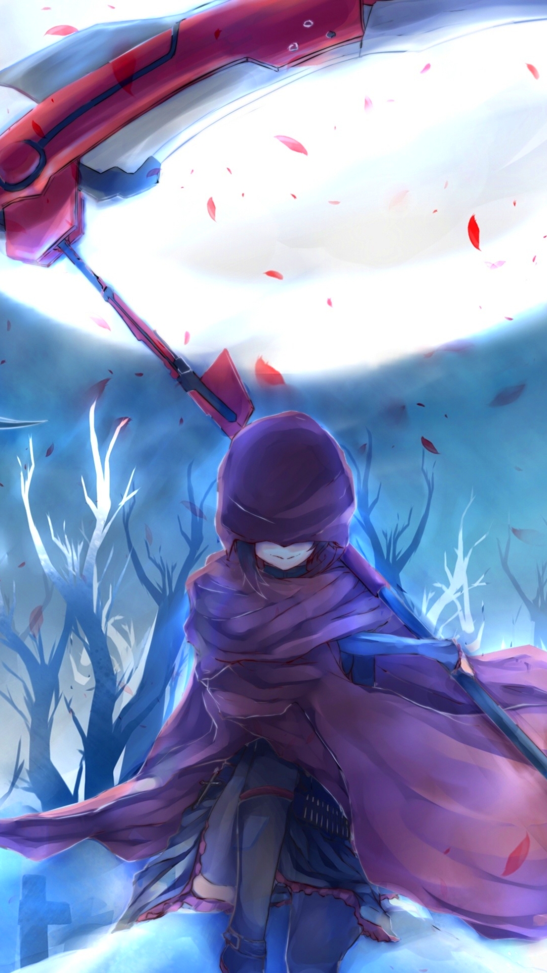 1080x1920  Картинка на телефон: Аниме, Rwby, Руби Роуз (Rwby), 1203895 Скачать картинку бесплатно.