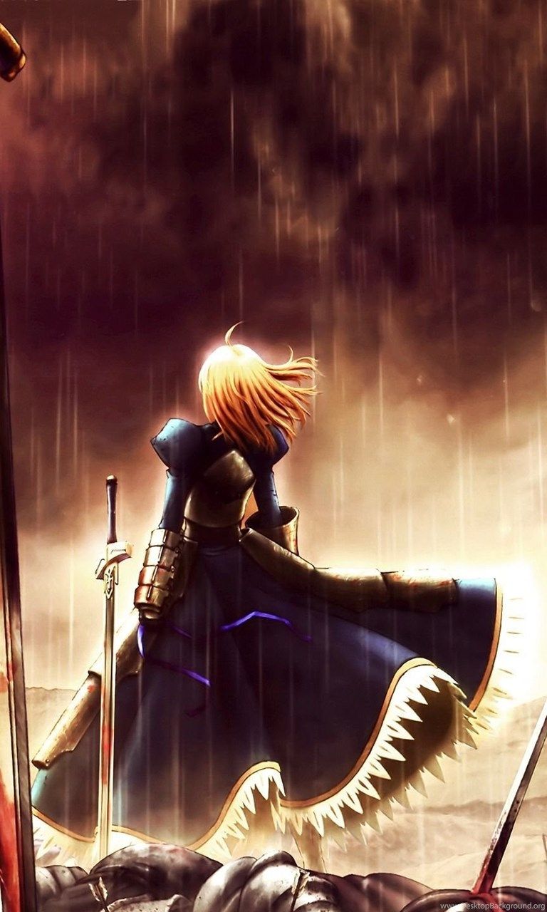 768x1280  Saber Fate iPhone Обои — Обои Пещера