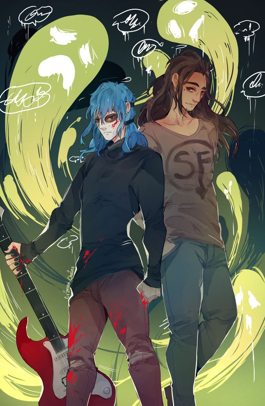 900x1380  ВСЕ ИСКУССТВА | Игра Салли Фэйс, Салли, чувак, Салли