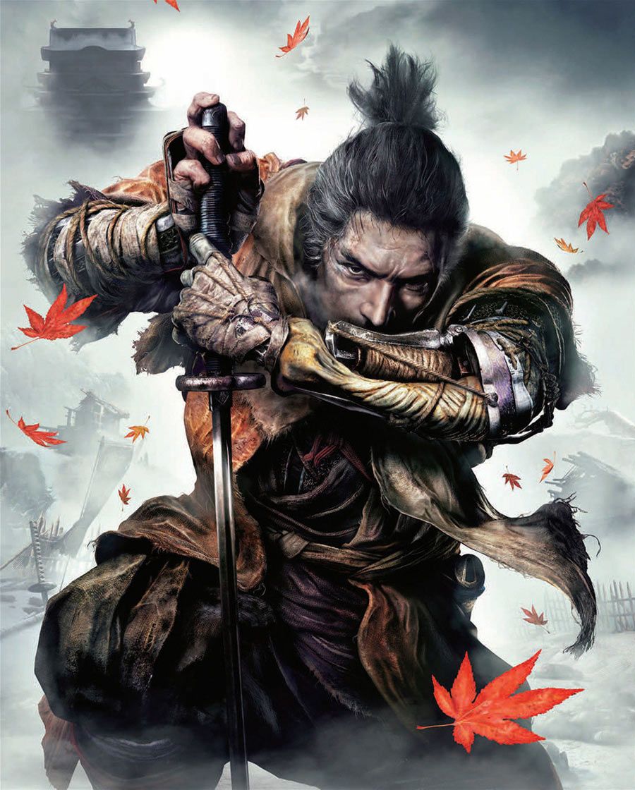 900x1120  Sekiro: Shadows Die Twice Галерея концепт-артов | Самурайские рисунки, Самурайское искусство, Тату воина-самурая