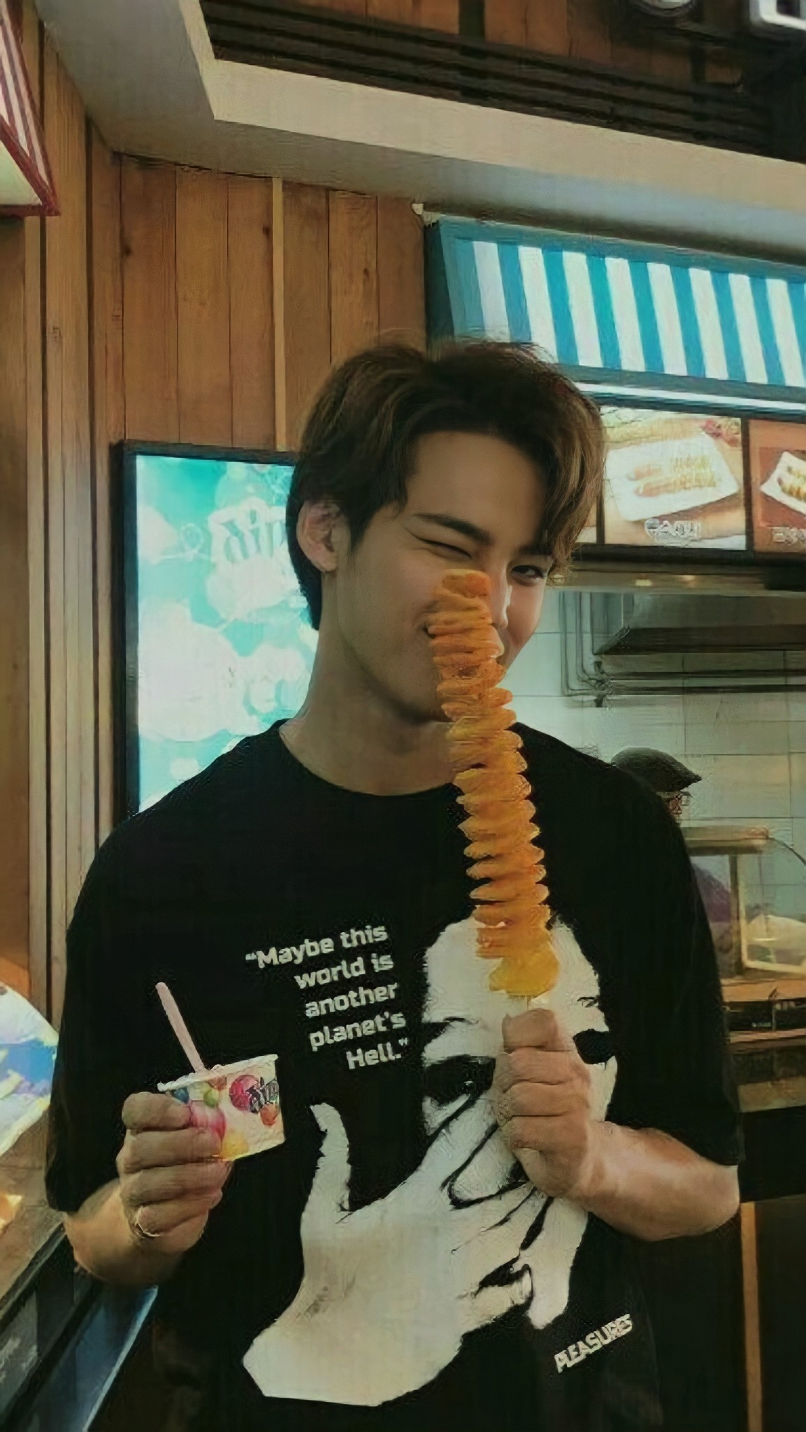 1153x2048  Soulmatez — Мингю — Семнадцать; Запрошен материал о парне...