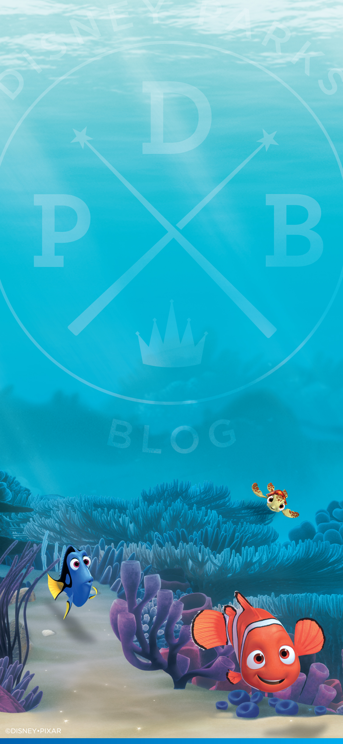 1126x2436   В поисках Немо обои для мобильного телефона 
