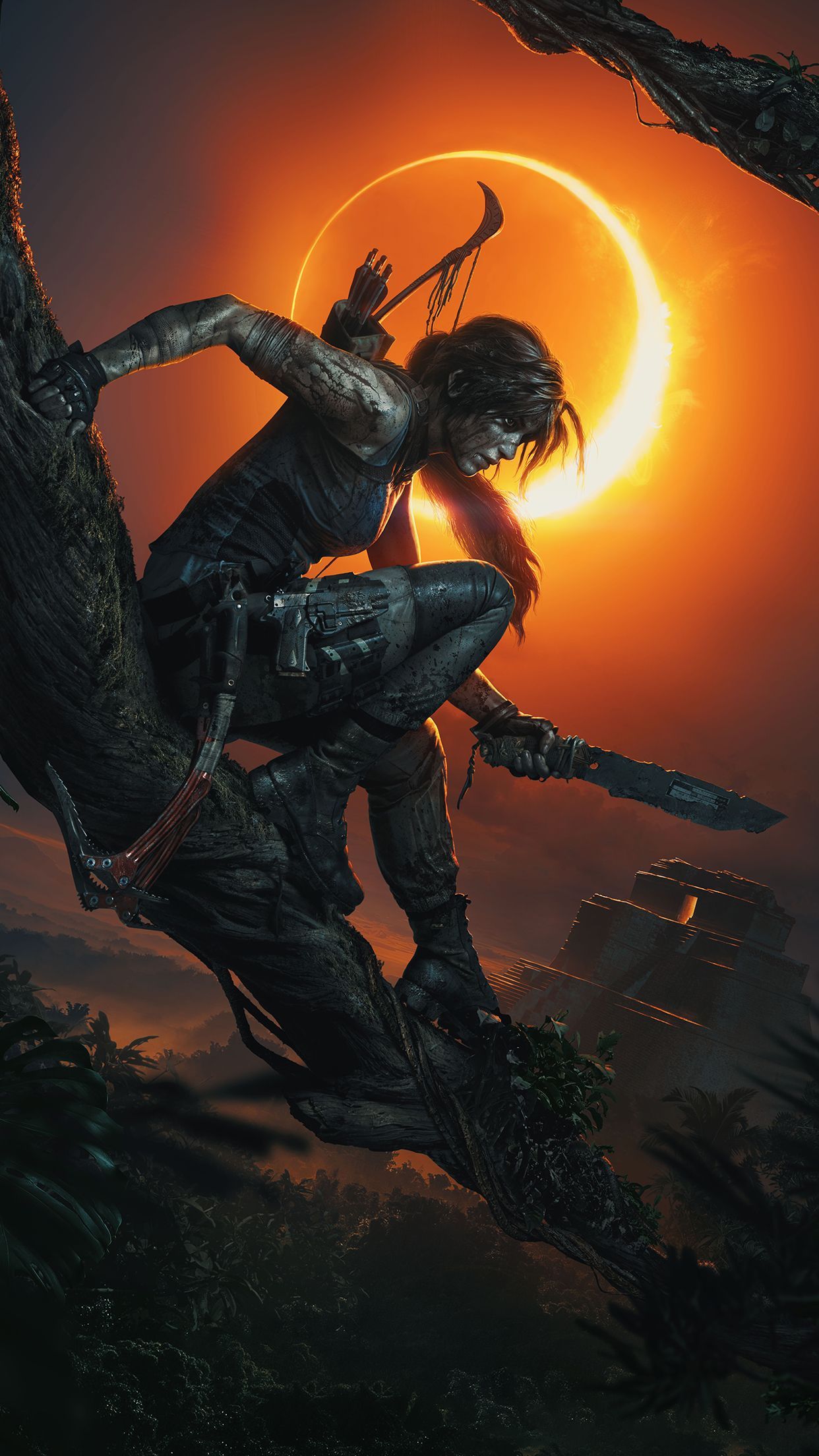 Shadow of the tomb raider обои на телефон