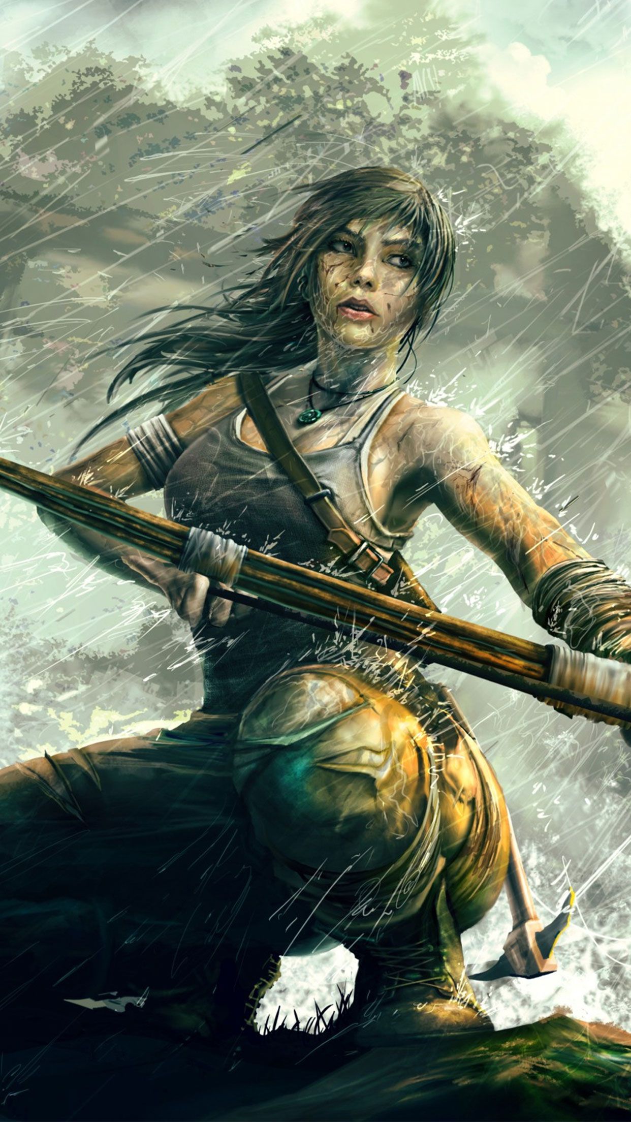 1242x2208  Обои из игры Tomb Raider Лара Крофт для #Iphone #android #tombraider #laracroft #game #wallpaper che… | Расхитительница гробниц Лара Крофт, Расхитительница гробниц, Расхитительница гробниц