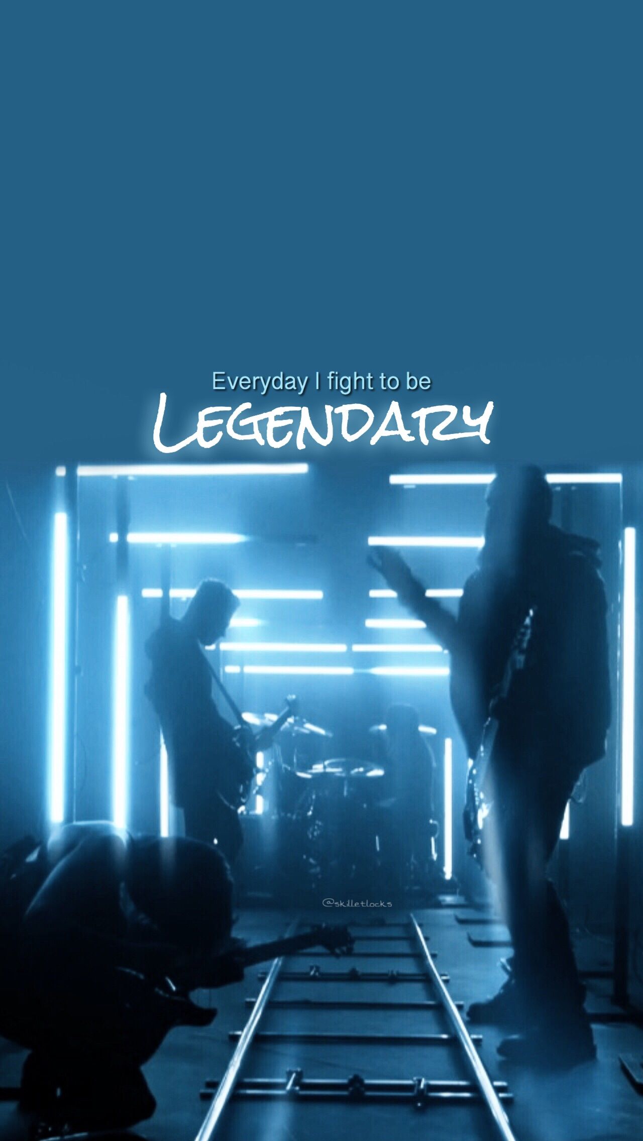 1280x2272  Обои для рабочего стола Skillet Band