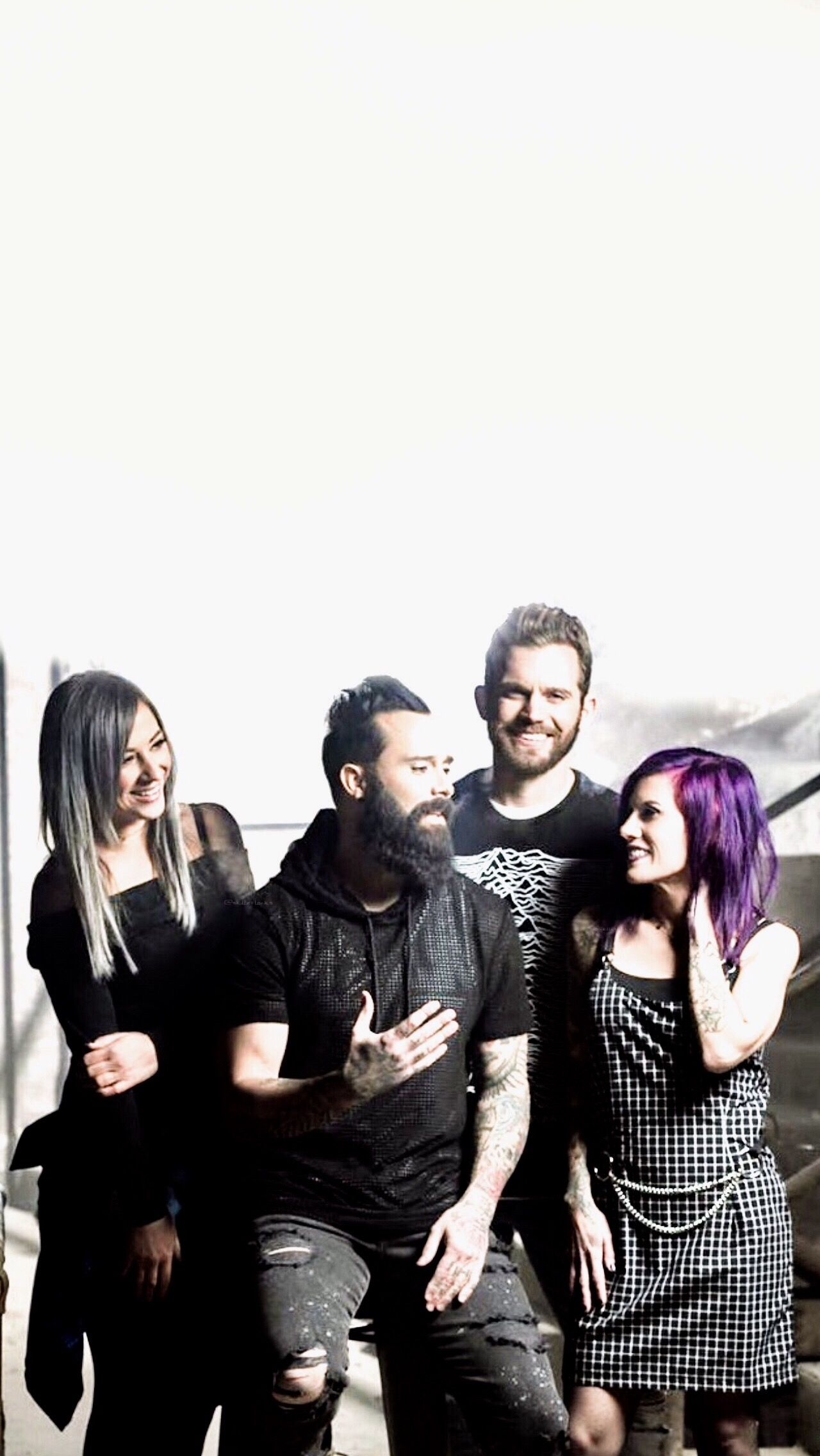 1280x2272  Обои для рабочего стола Skillet Band