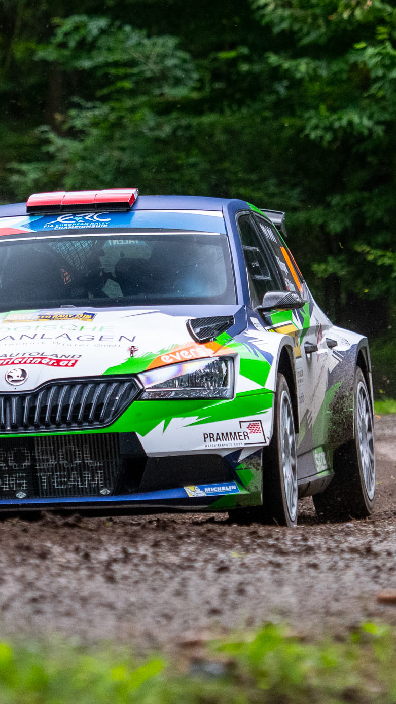 781x1389  Скачать обои Barum Czech Rally Zlín на телефон - Škoda Motorsport
