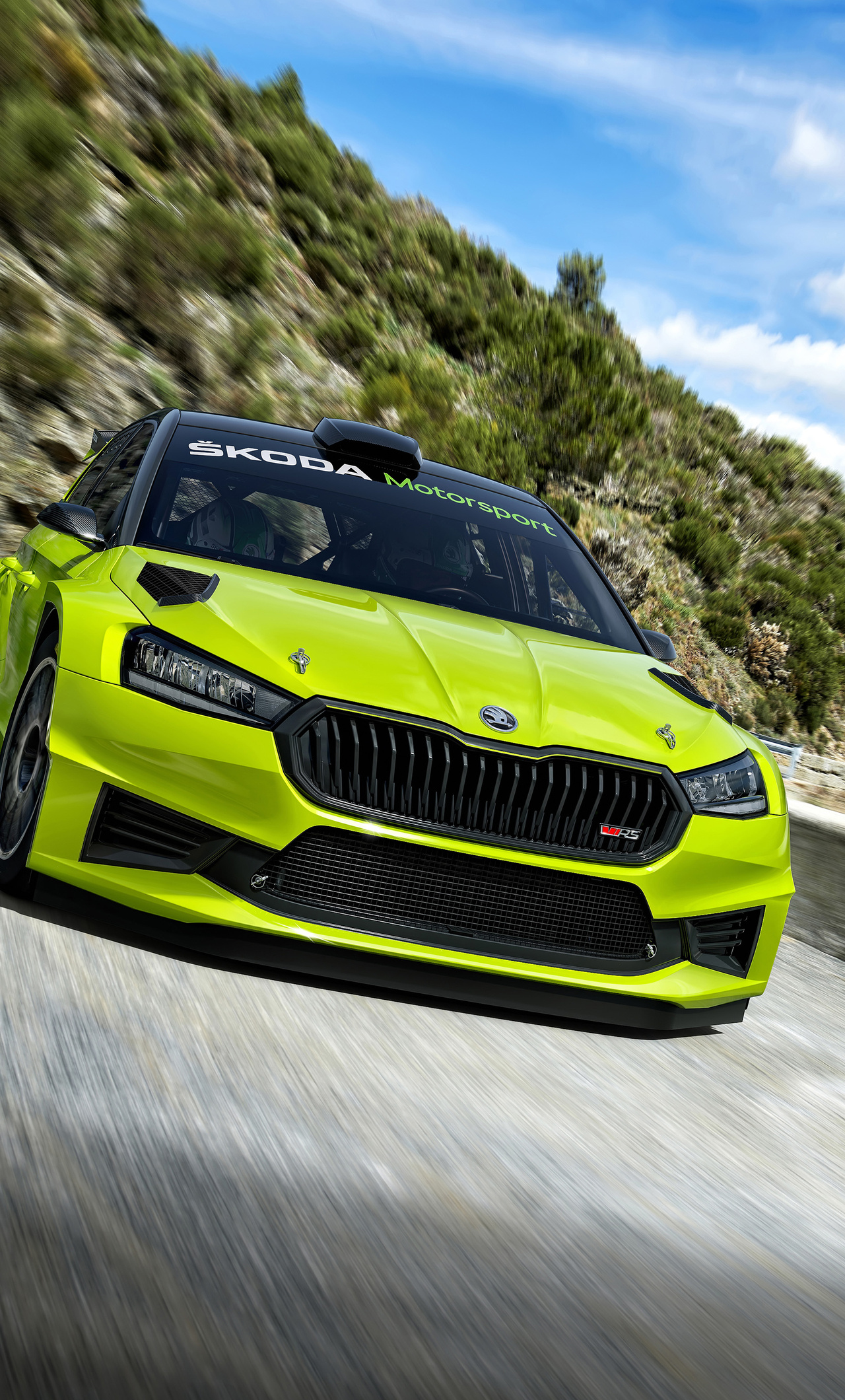 1280x2120  Skoda Fabia RS Rally Edition 5k iPhone 6+ HD 4k Обои, изображения, фоны, фото и картинки 1280x2120