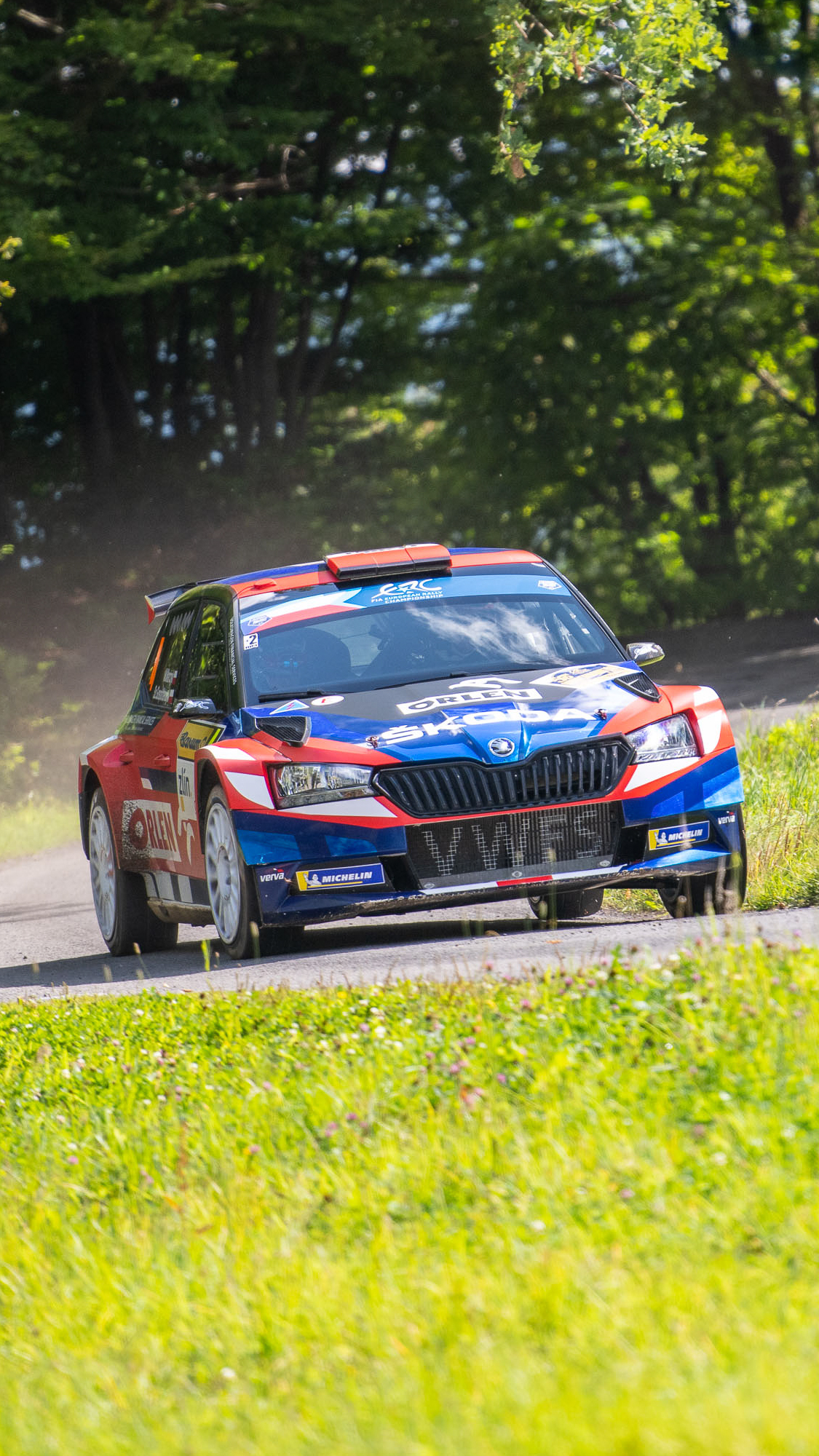 1125x2000  Скачать обои Barum Czech Rally Zlín на телефон - Škoda Motorsport