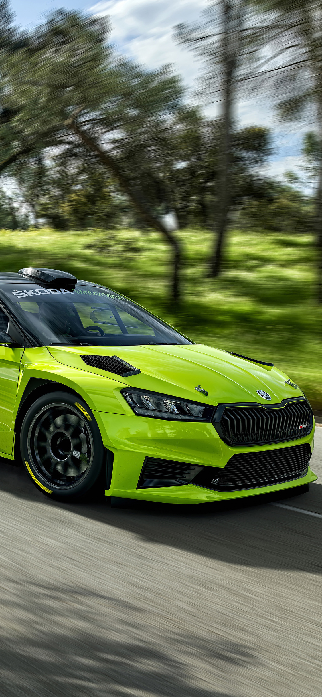 1125x2436  Skoda Fabia RS Rally 2022 Iphone XS,Iphone 10,Iphone X HD 4k Обои, изображения, фоны, фото и картинки 1125x2436