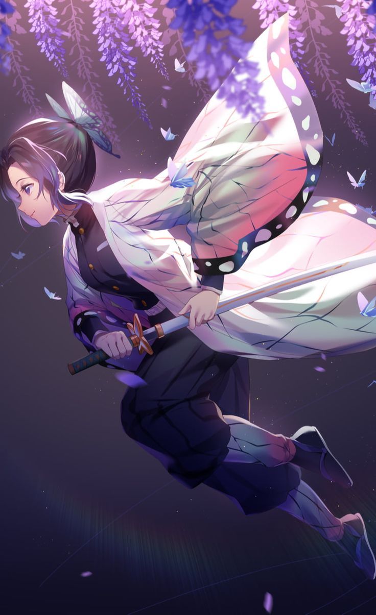 736x1205  Это лучшие аниме-обои и фоны «Убийца демонов» для iPhone | Dibujos, Dibujos bonitos, Искусство аниме