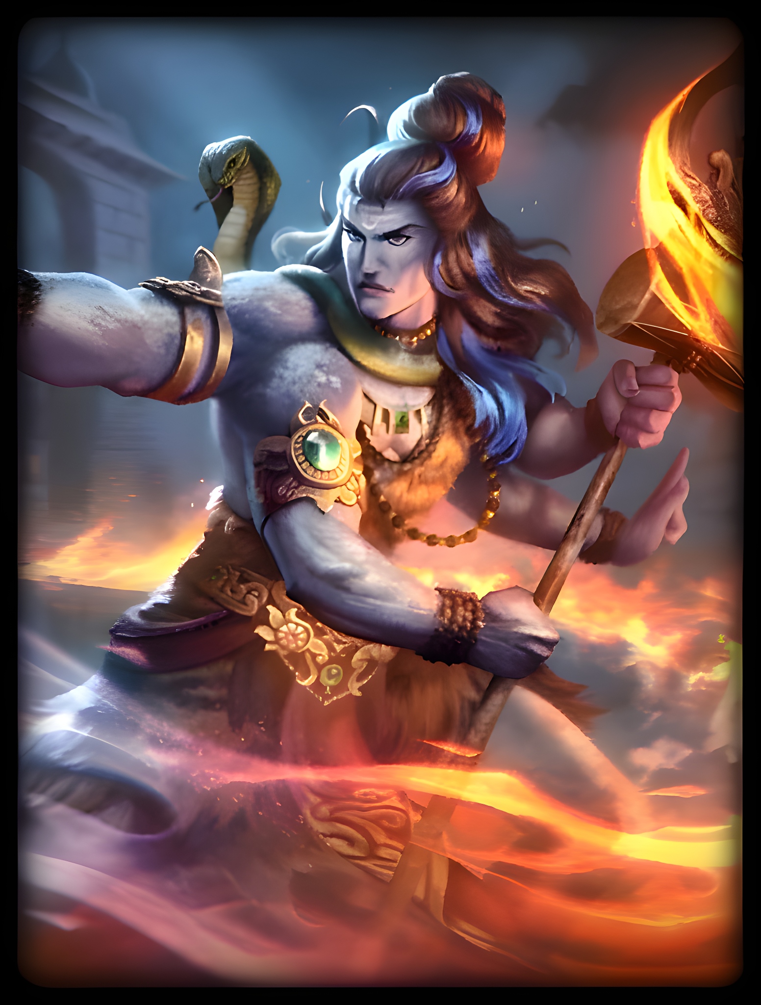 1552x2048  Поразить Шиву Обои Скачать | МобКубок