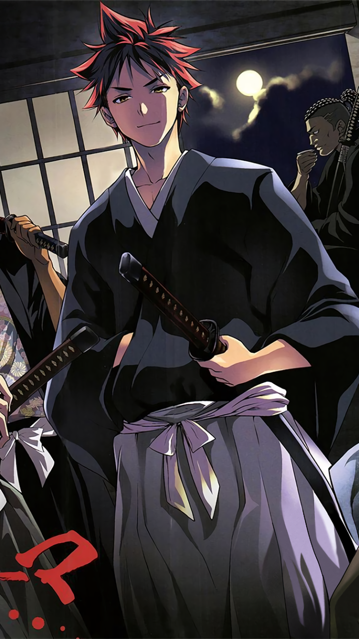 720x1280  Food Wars: Shokugeki no Soma Phone Обои от Саэки Шун - Mobile Abyss