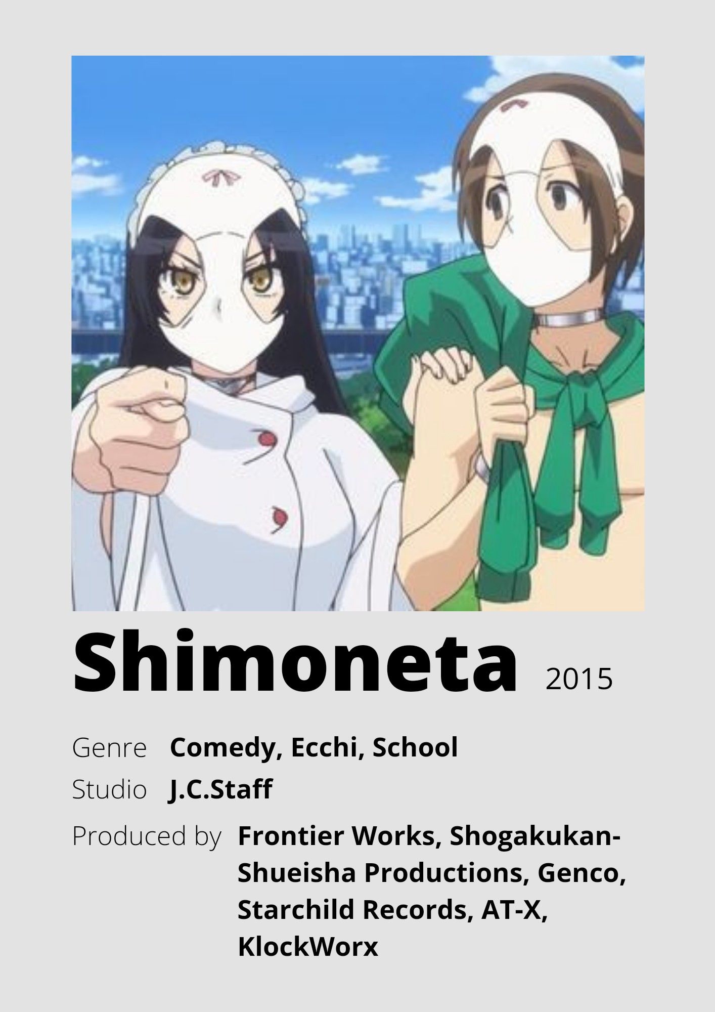 1414x2000  Shimoneta | Anime films, Anime reccomendations, Anime titles