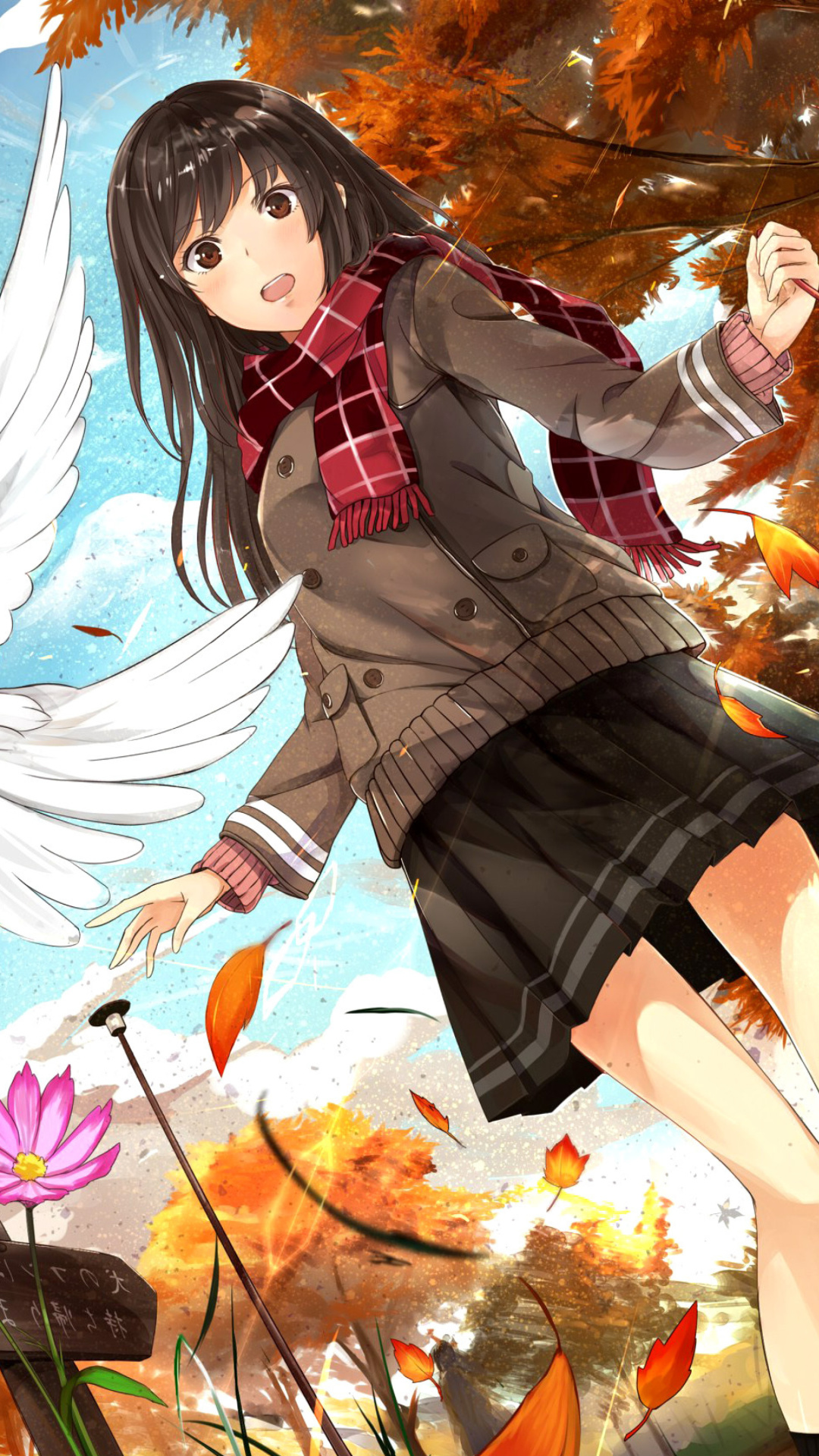 1080x1920  Картинка Kazabana Fuuka Anime для телефона и на рабочий стол iPhone 6 Plus