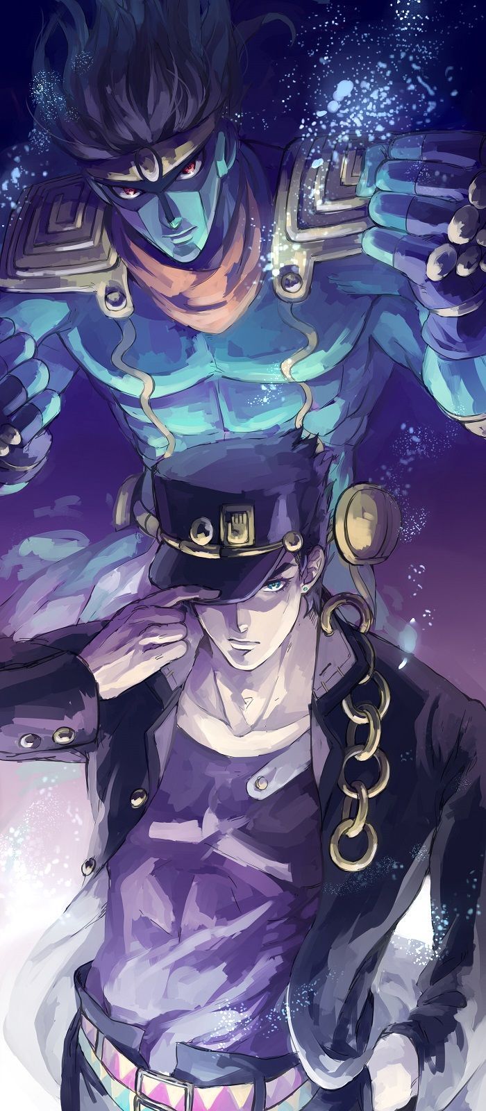700x1600  Джотаро и Star Platinum || Невероятные приключения ДжоДжо | Невероятные приключения Джоджо джотаро, Аниме Джоджо, Невероятные приключения Джоджо