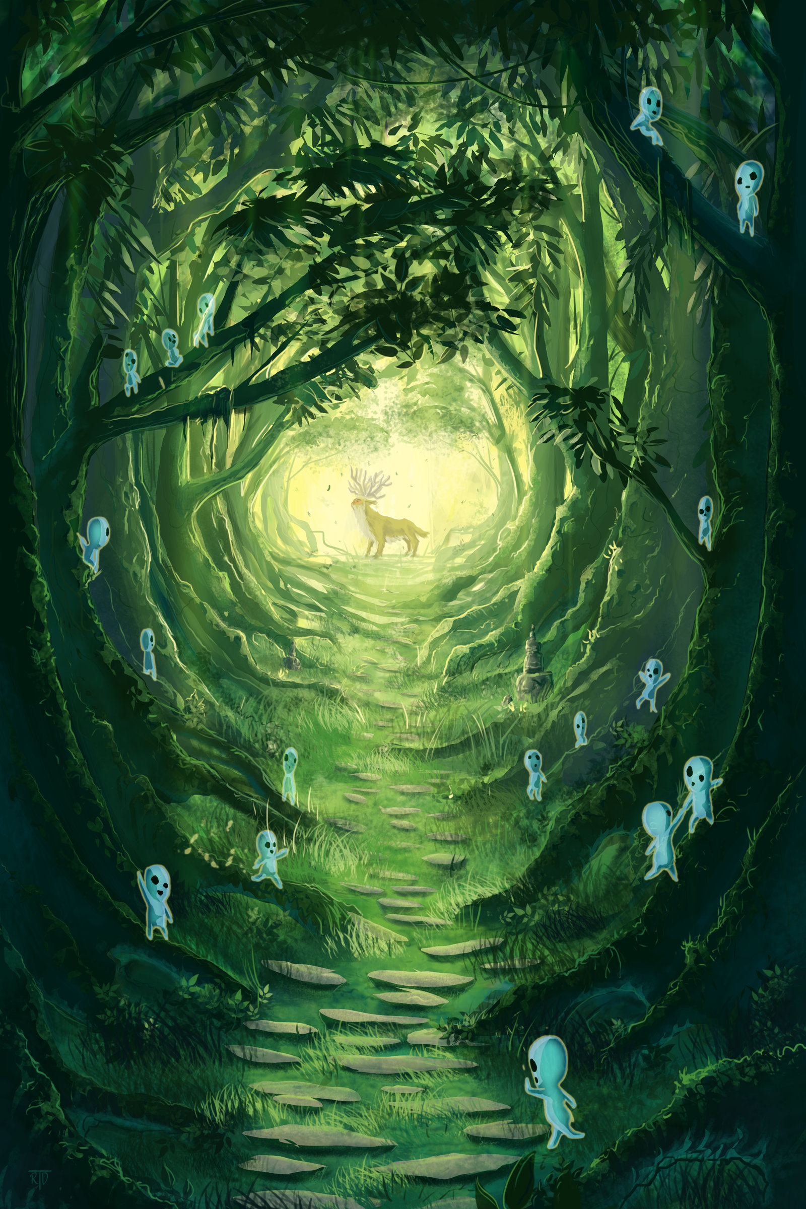 1600x2400  Studio Ghibli iPhone Wallpaper
