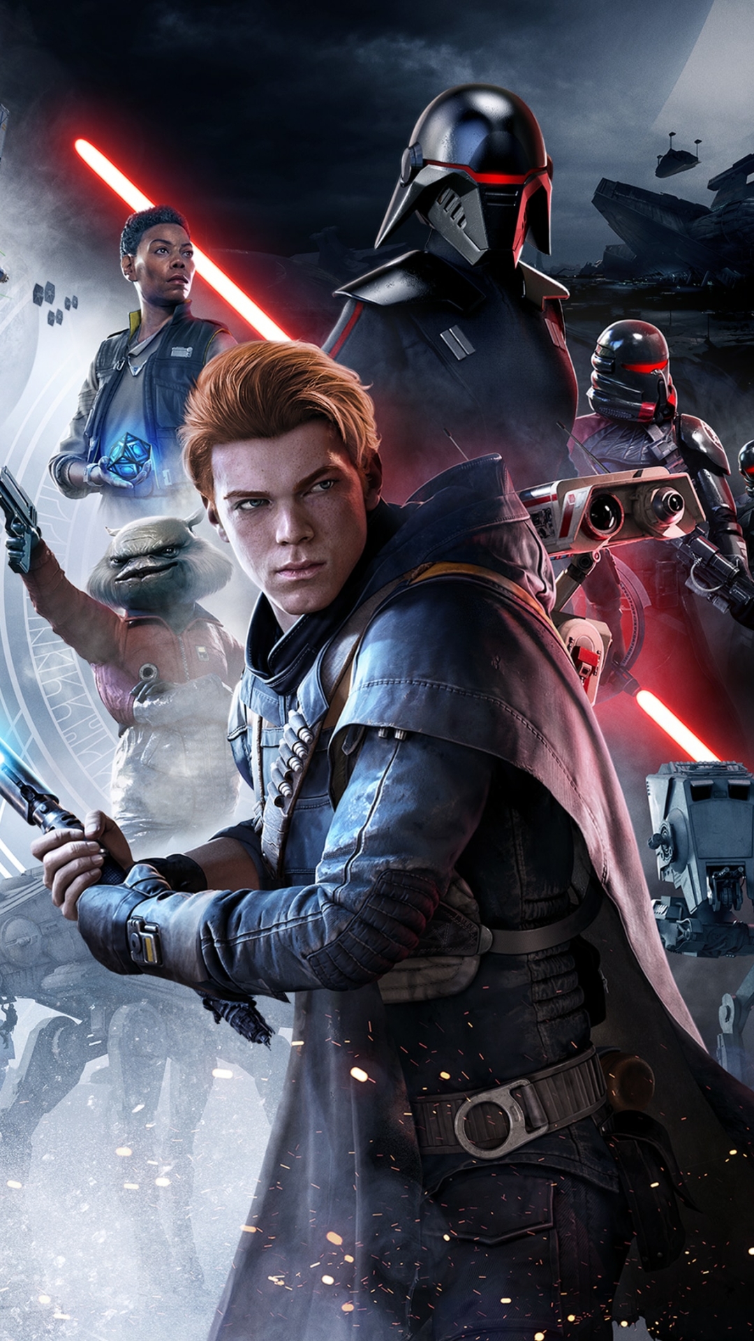 1080x1920  Звездные войны: Падший орден джедаев 4k New Iphone XS MAX HD 4k Обои, изображения, фоны, фотографии и картинки 1242x2688