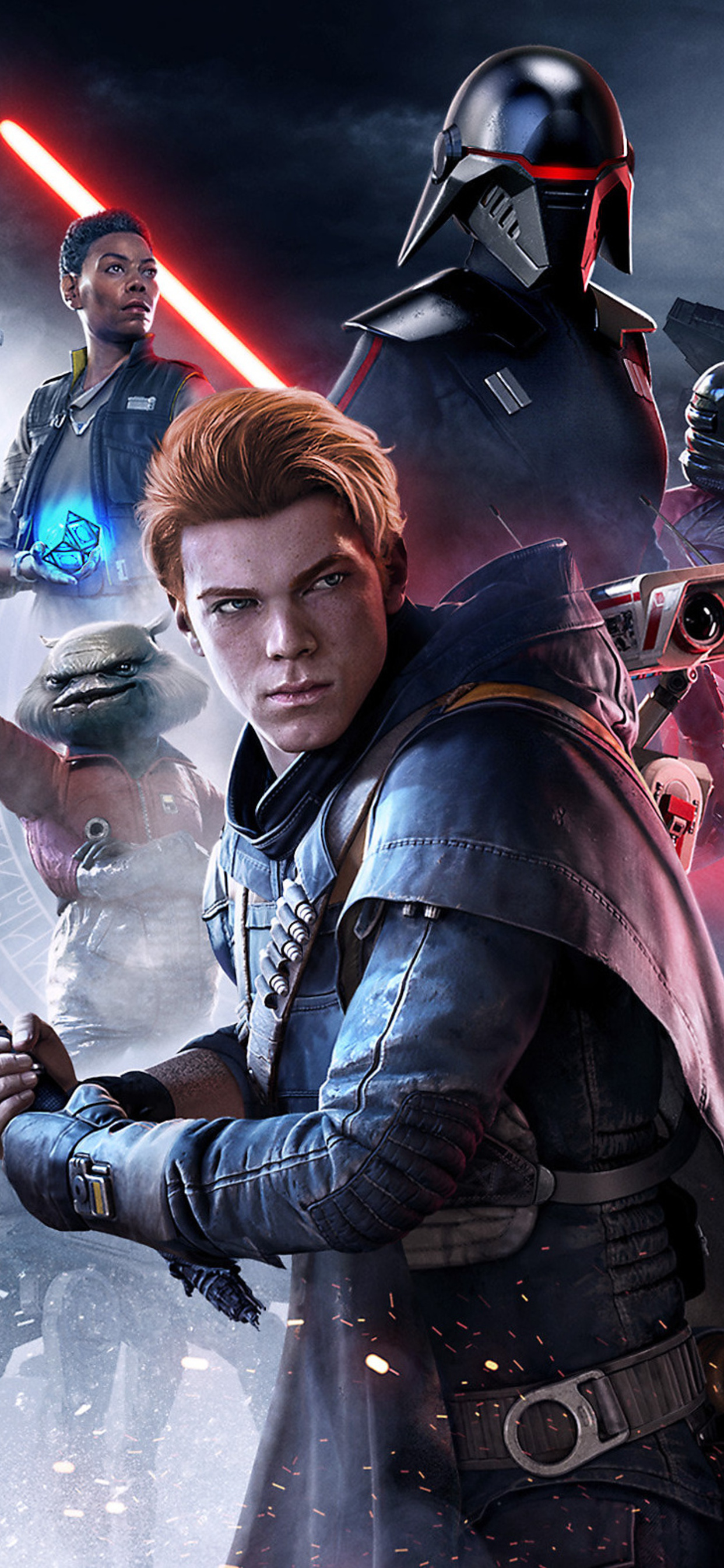 1242x2688  ArtStation - Маркетинговая концепция «Джедай: Падший орден», Габриэль Еганян | Джедаи из звездных войн, Изображения из звездных войн, Падший порядок в звездных войнах