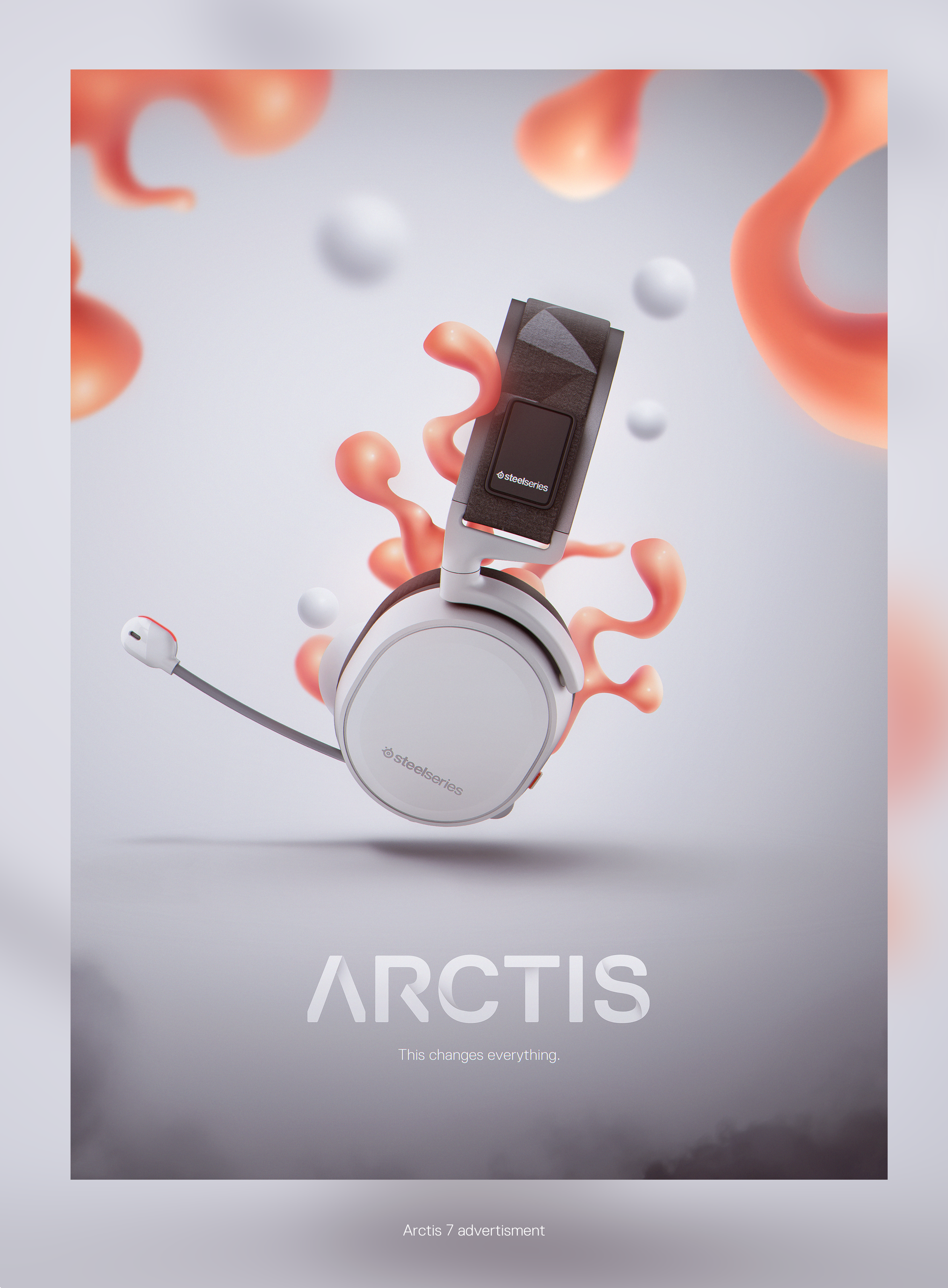 2513x3413  Steelseries на Behance | Дизайн бизнес-брендинга, Макет плаката, Дизайн Photoshop