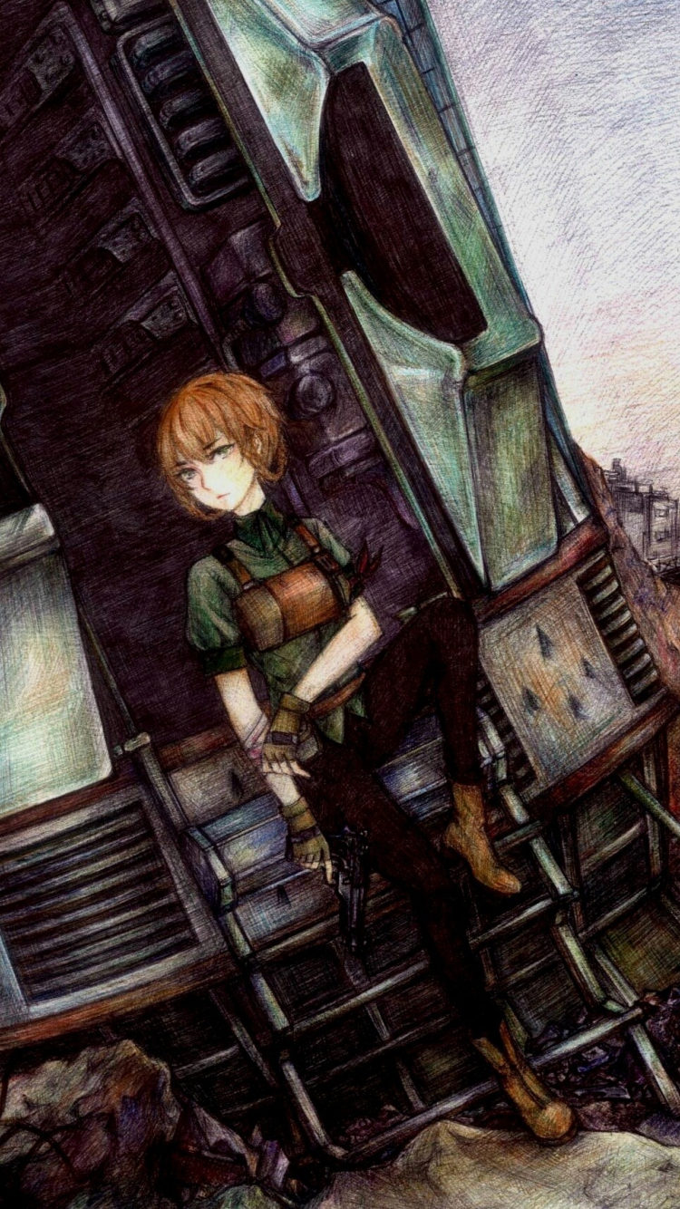 750x1334  Скачать 750x1334 steins;gate, видеоигры, аниме, арт, iphone 7, iphone 8, 750x1334 обои, картинки 16:10, 750x1334