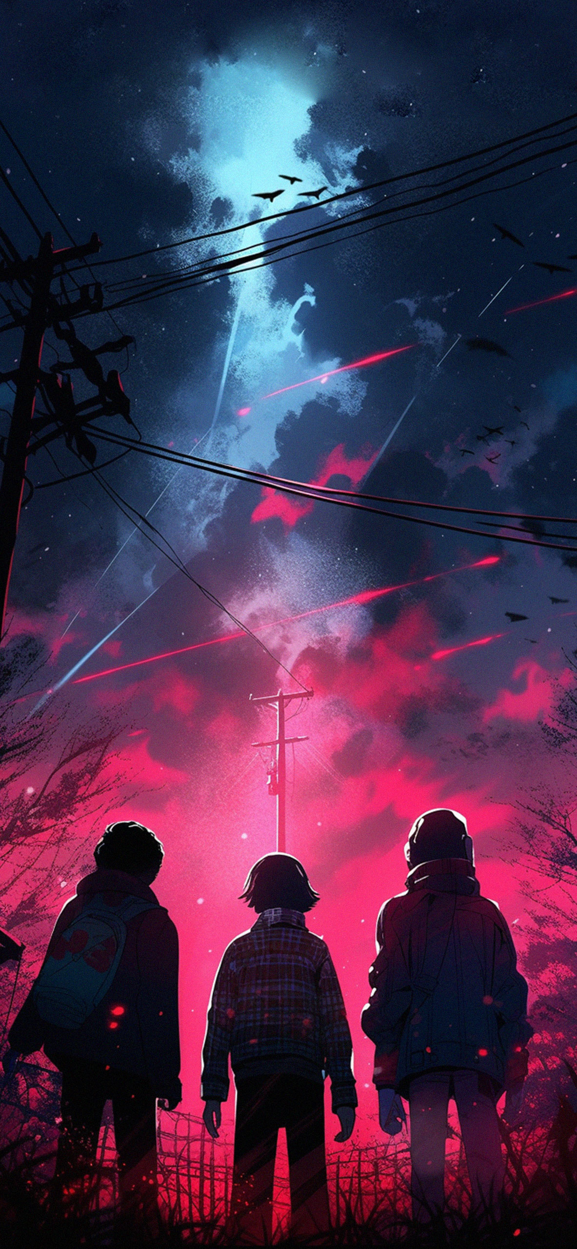 1183x2560  Очень странные дела, загадочные обои - обои из сериалов HD