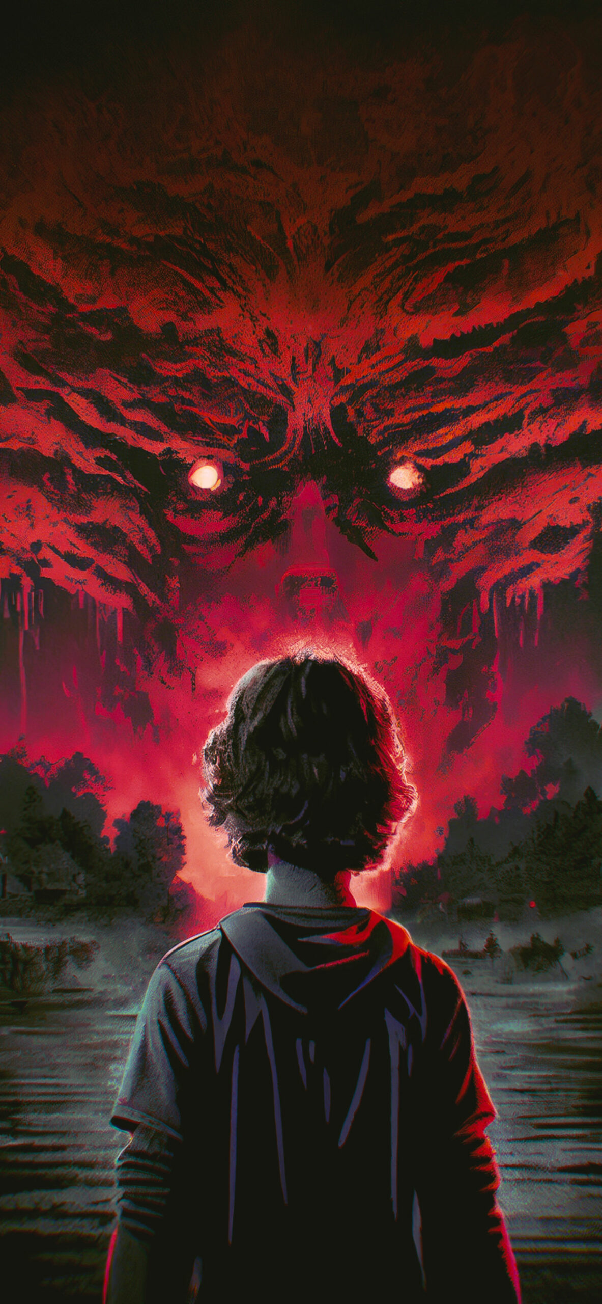 1183x2560  Обои для рабочего стола «Очень странные дела» — Stranger Things Eleven