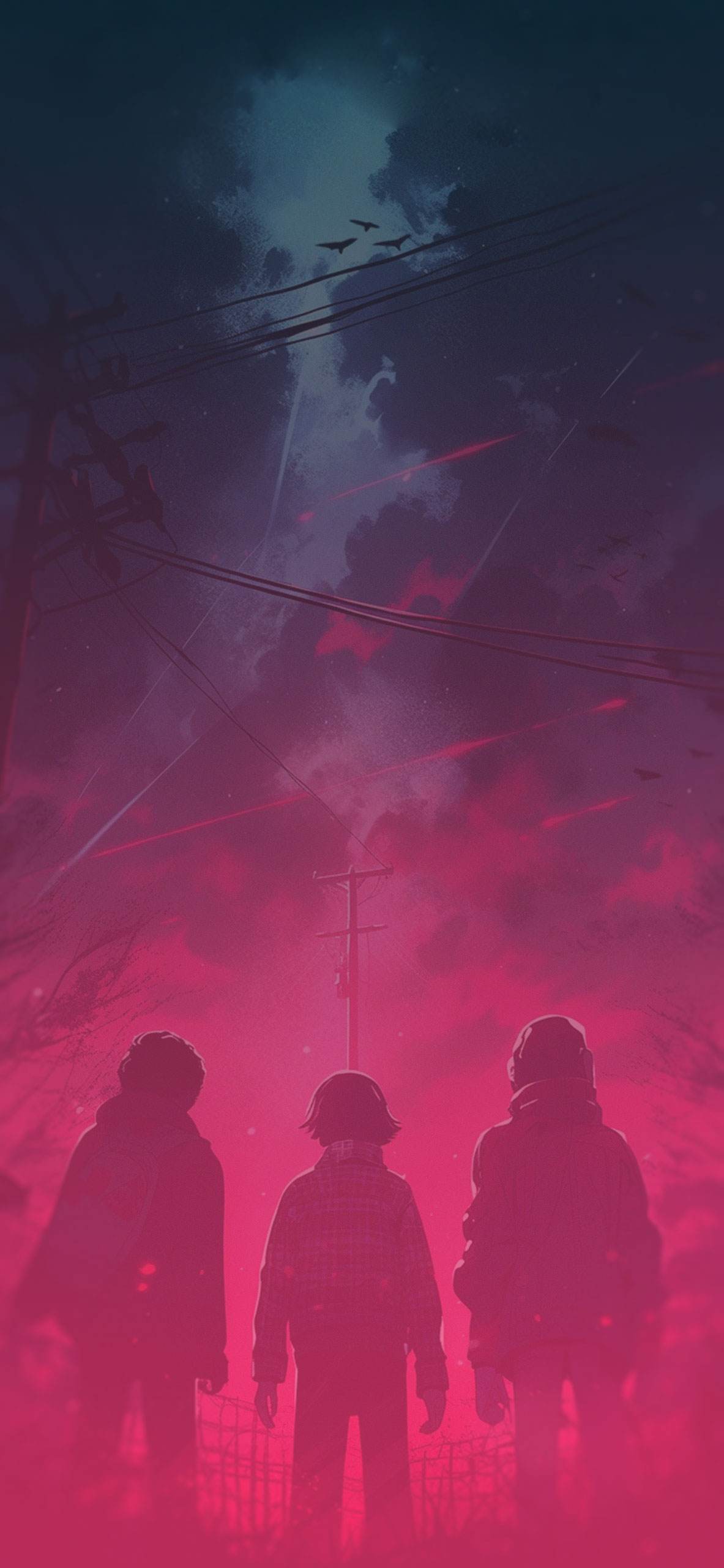 1183x2560  Очень странные дела, загадочные обои - обои из сериалов HD