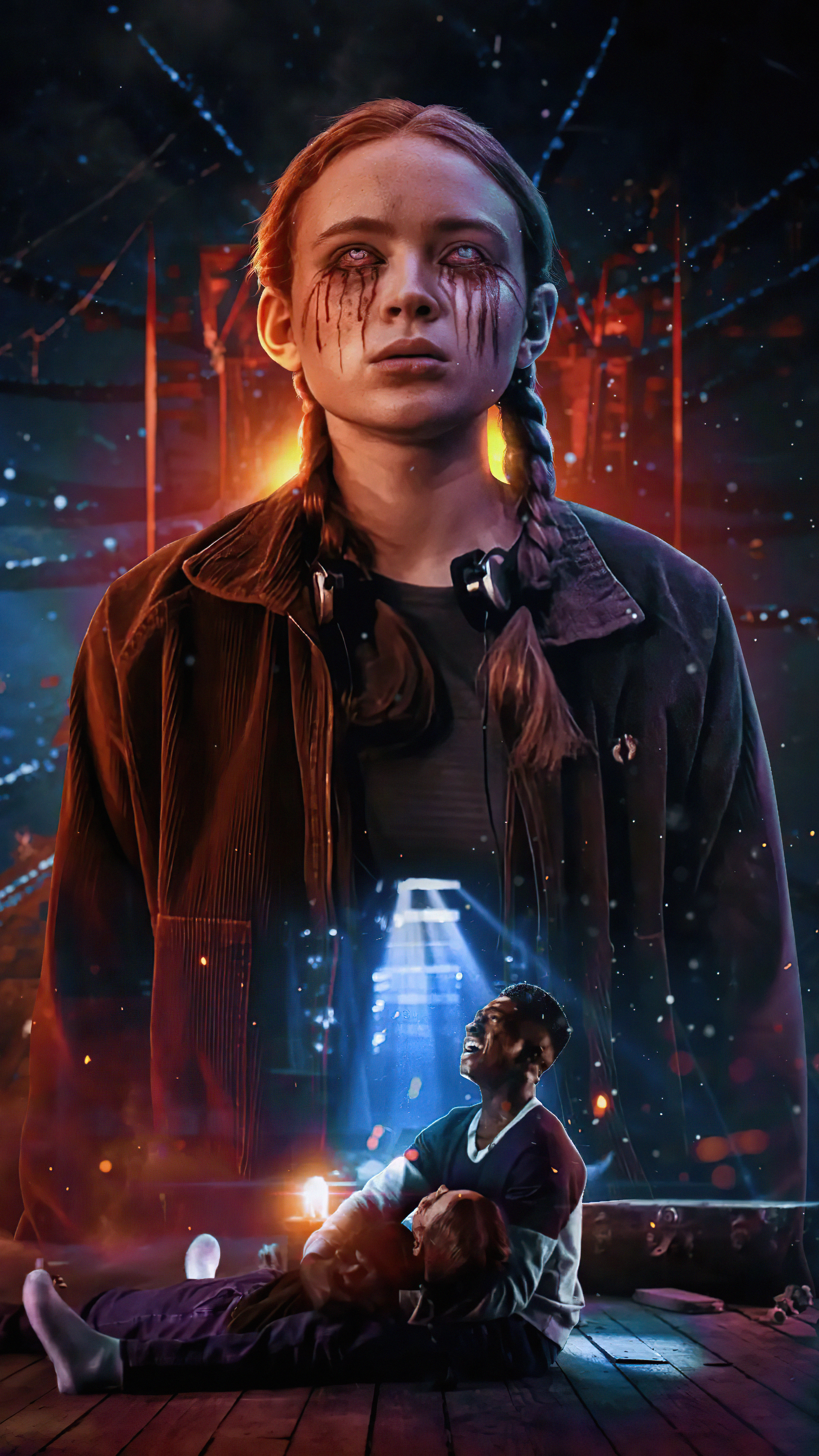 2160x3840  Обои «Очень странные дела» — Обои Пещера