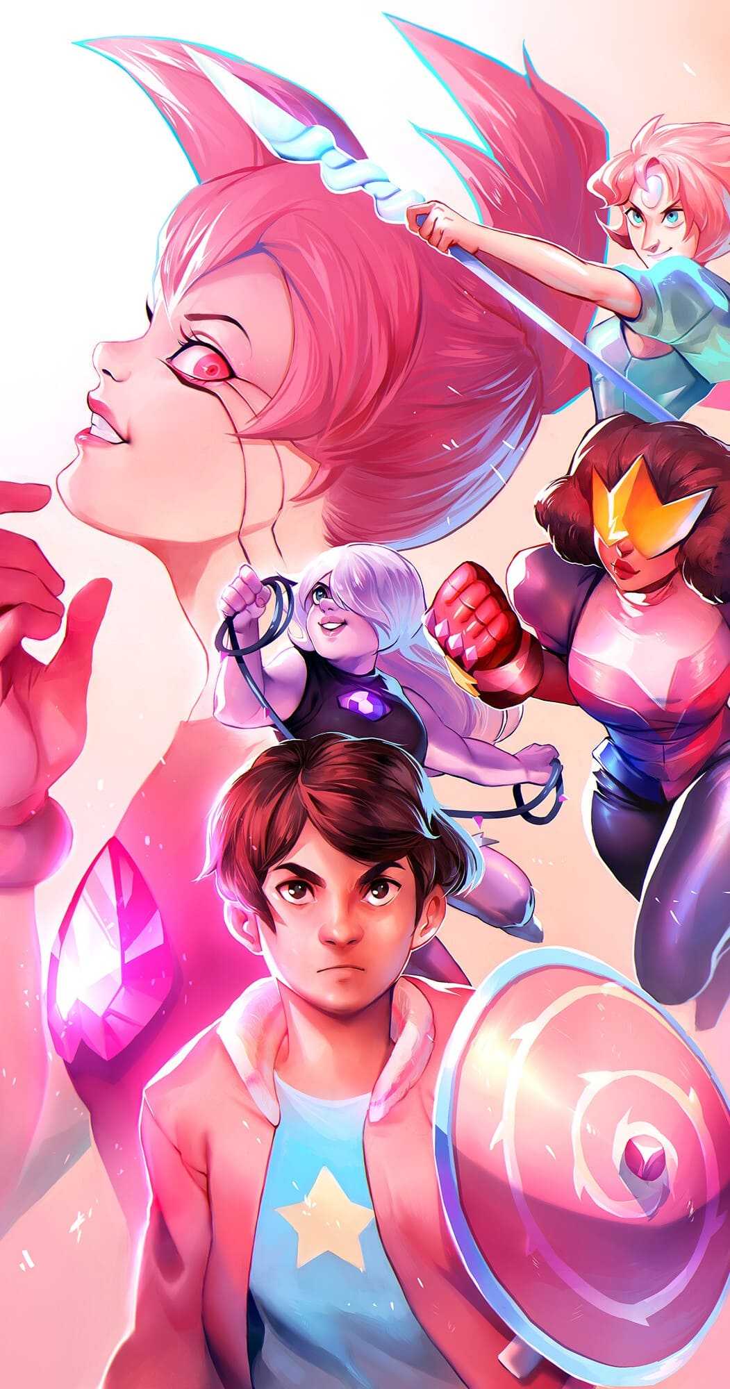 1051x2000  Обои «Вселенная Стивена» — EnJpg